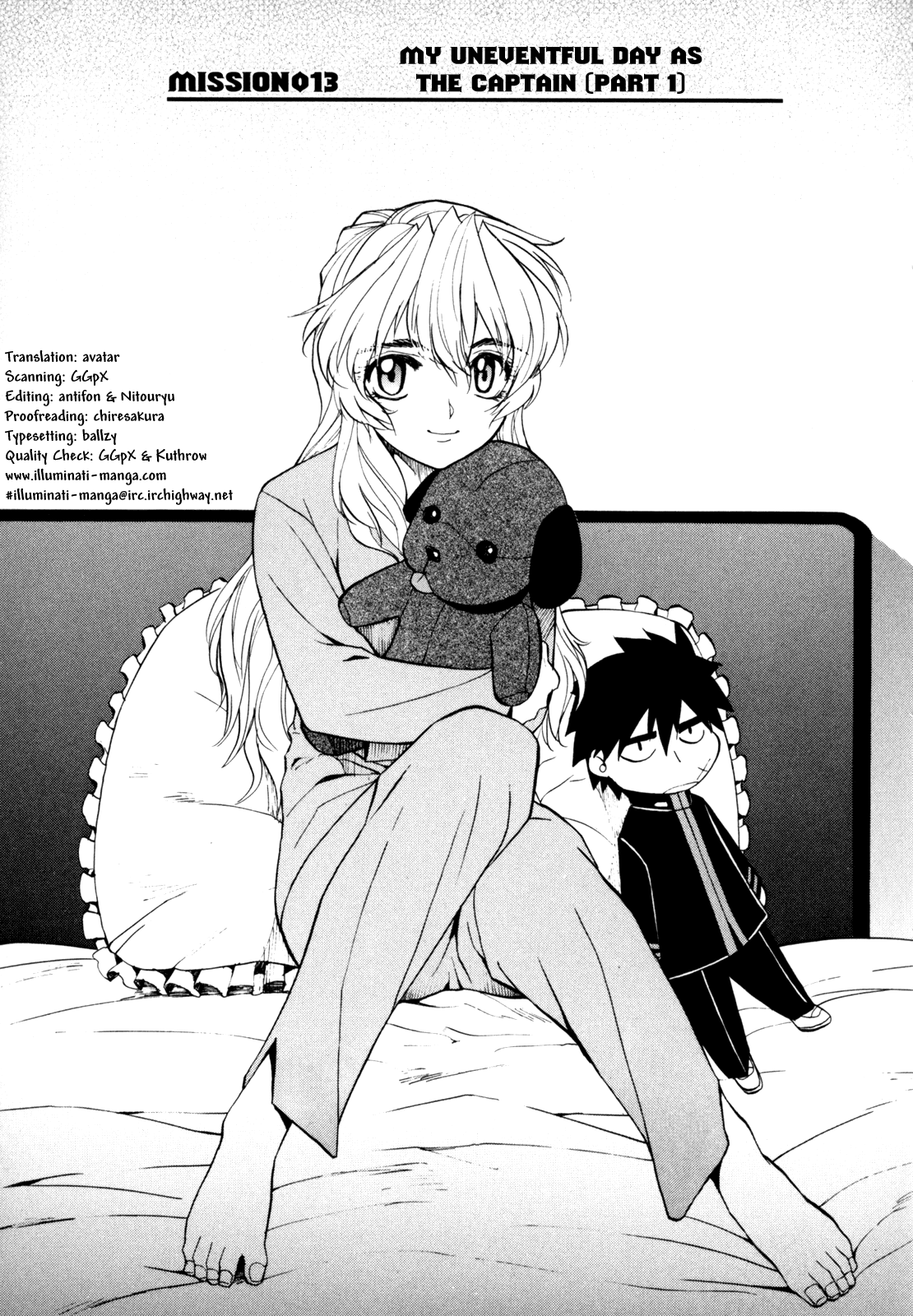 Full Metal Panic! Sigma Chapter 13 page 7 - Chapter 13: My Evenful Day as the Captain (Part 1)