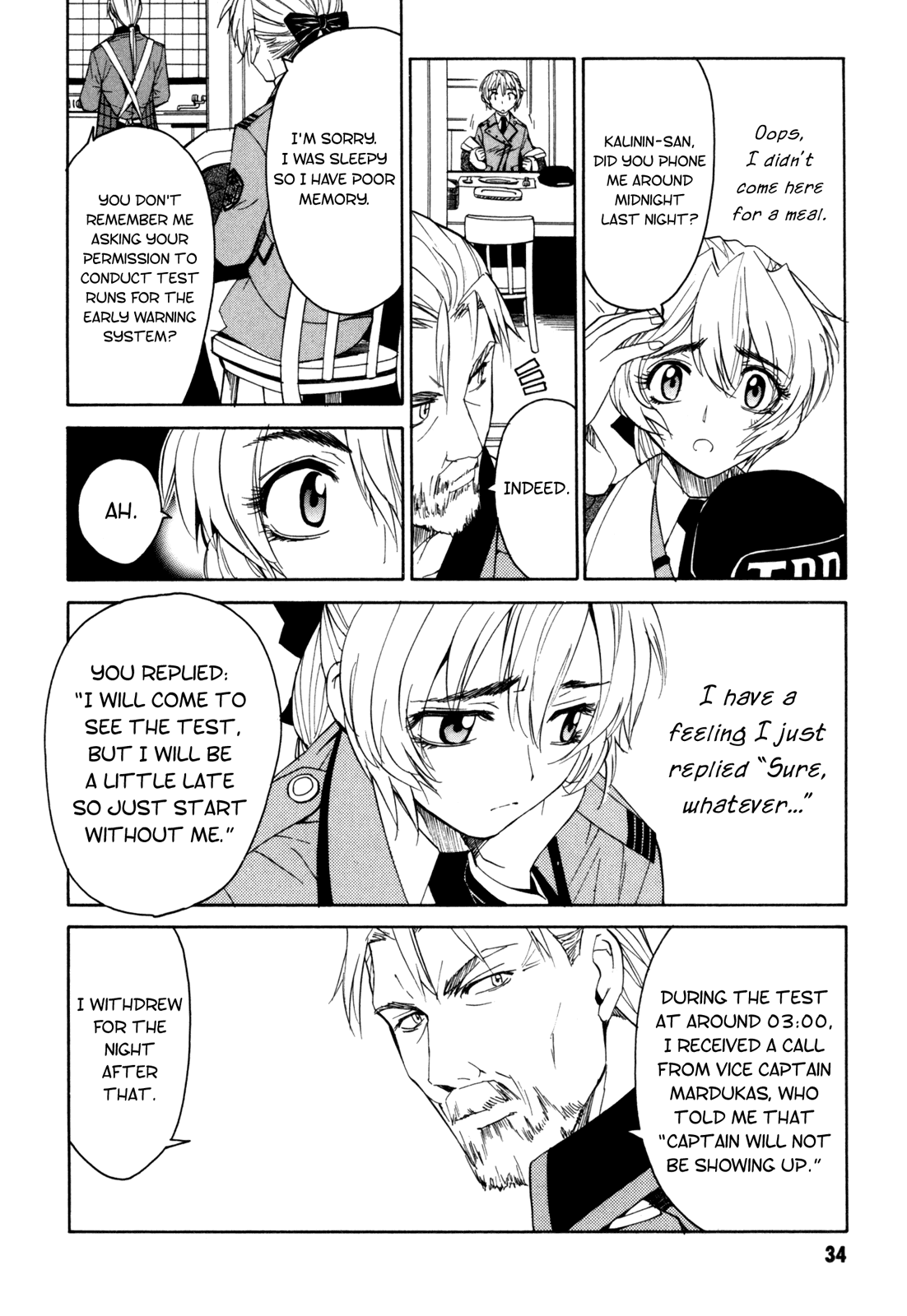 Full Metal Panic! Sigma Chapter 14 page 6 - Chapter 14: My Evenful Day as the Captain (Part 2)