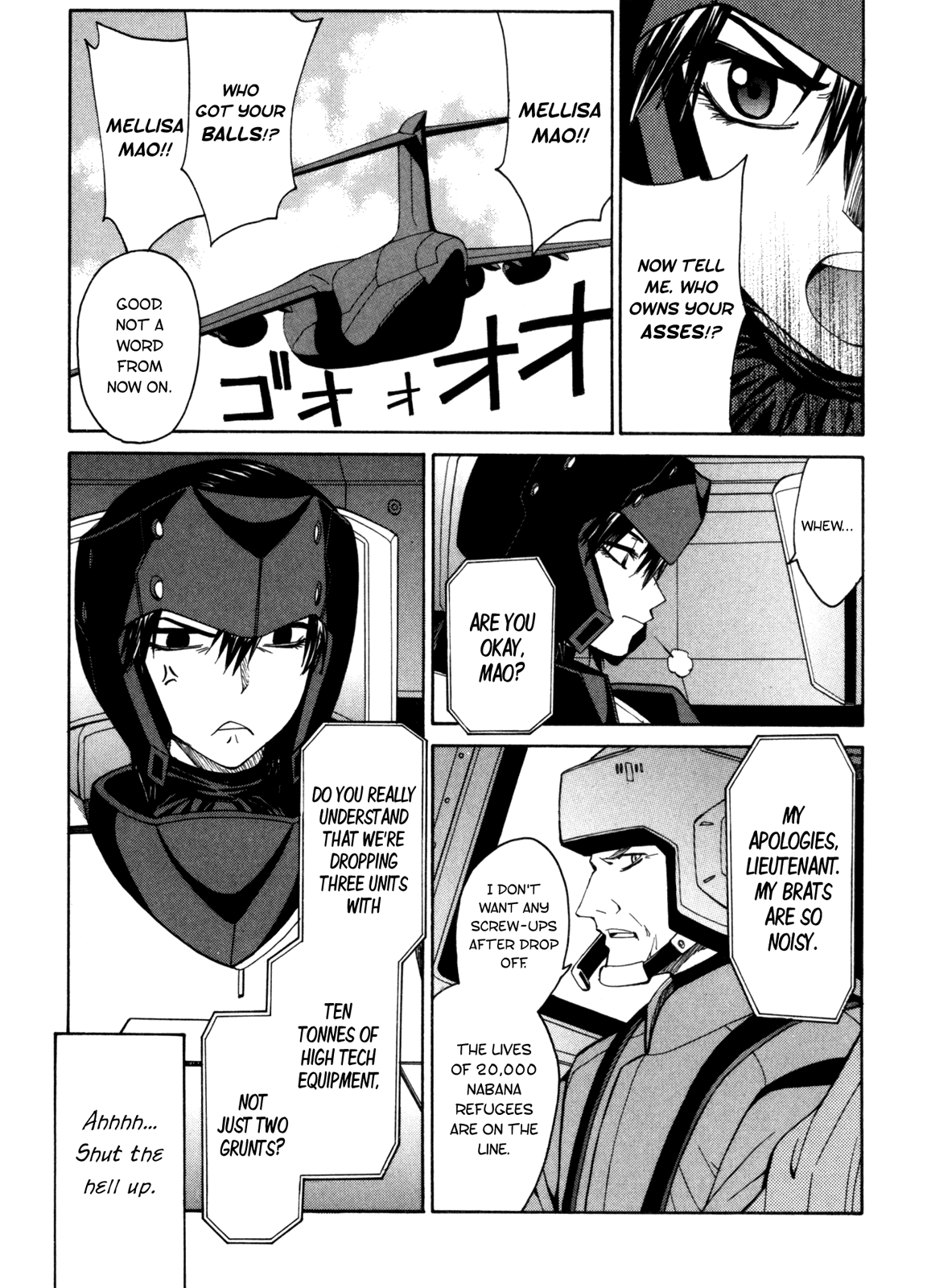 Full Metal Panic! Sigma Chapter 15 page 10 - Chapter 15: The Scene Just Before a Mission