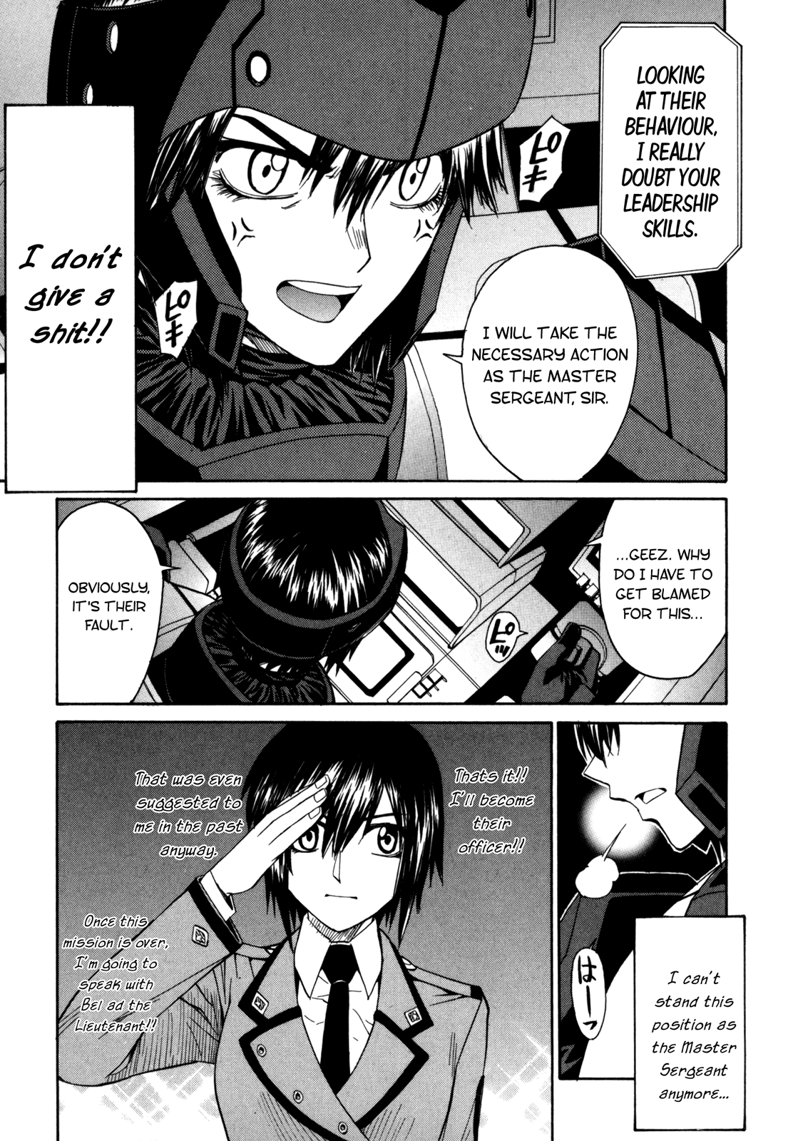 Full Metal Panic! Sigma Chapter 15 page 11 - Chapter 15: The Scene Just Before a Mission