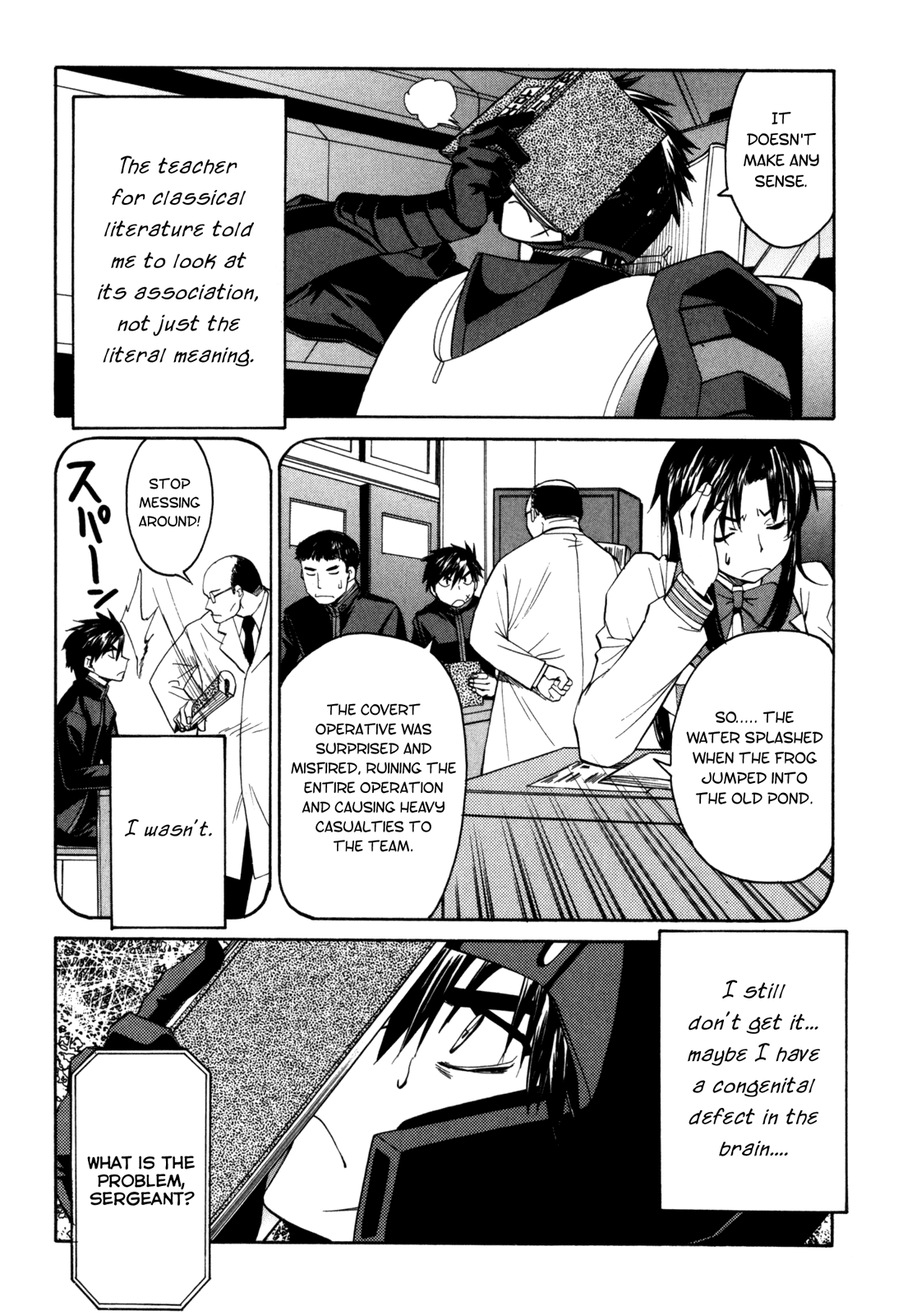 Full Metal Panic! Sigma Chapter 15 page 3 - Chapter 15: The Scene Just Before a Mission