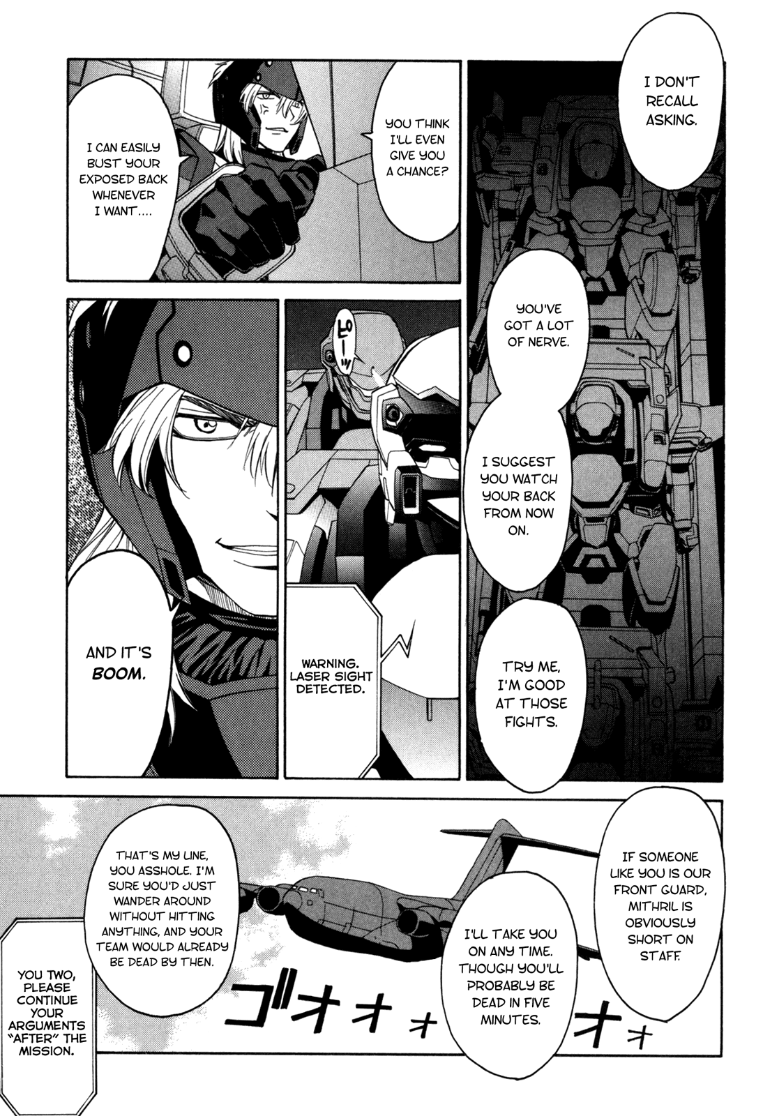 Full Metal Panic! Sigma Chapter 15 page 7 - Chapter 15: The Scene Just Before a Mission