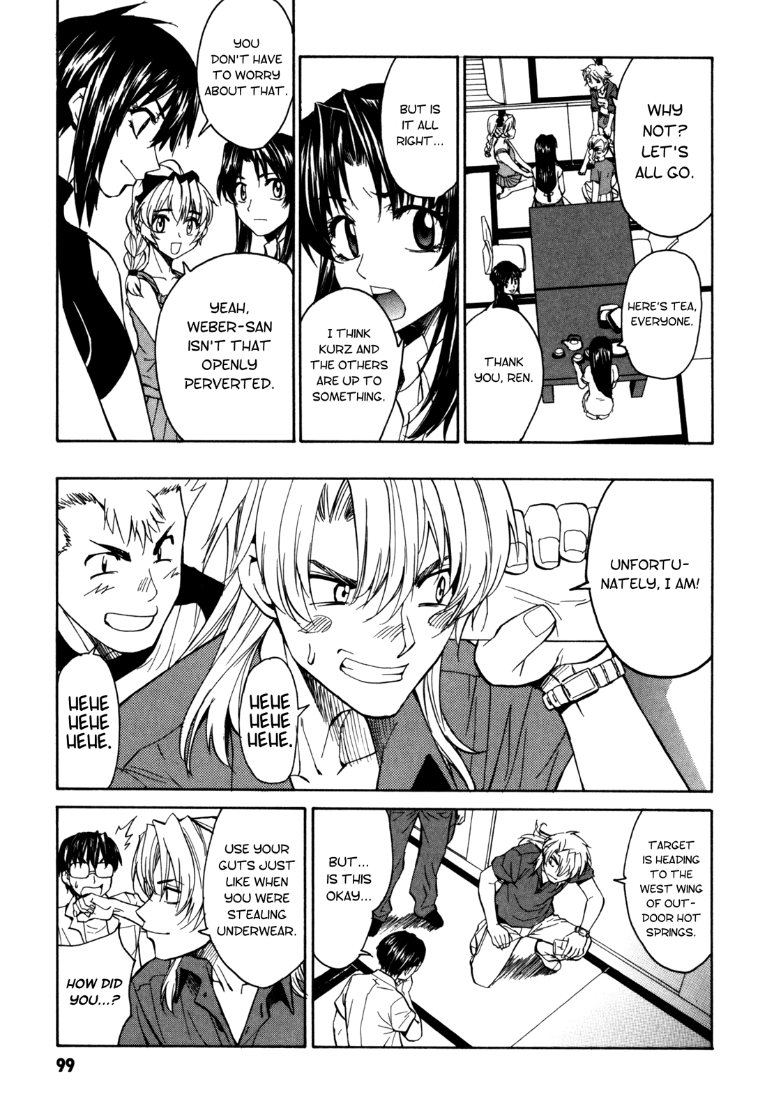 Full Metal Panic! Sigma Chapter 16 page 10 - Chapter 16: Goddess Arrives (Onsen Trip)