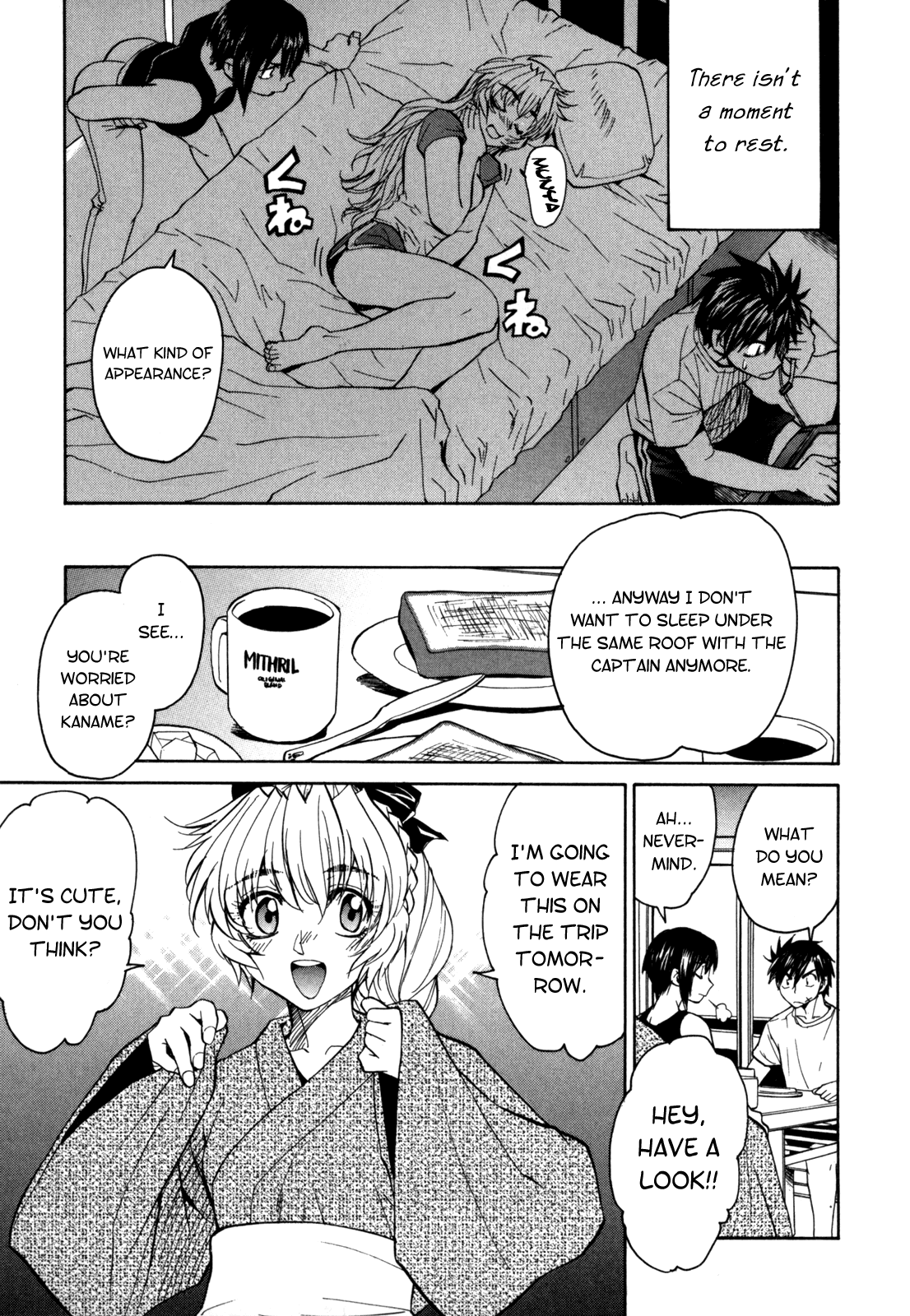 Full Metal Panic! Sigma Chapter 16 page 6 - Chapter 16: Goddess Arrives (Onsen Trip)
