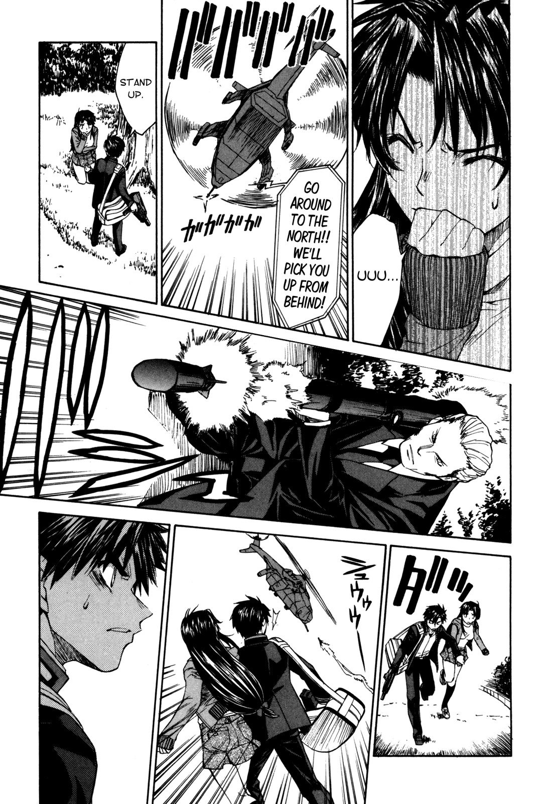 Full Metal Panic! Sigma Chapter 19 page 25 - Chapter 19: 5 Minutes' Run Way