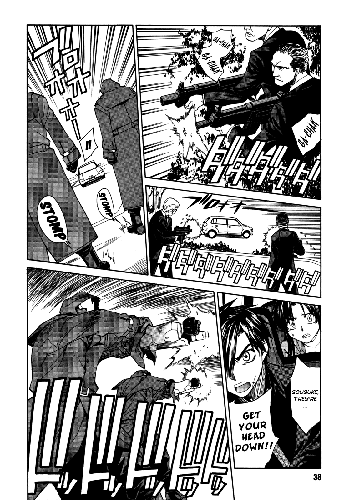 Full Metal Panic! Sigma Chapter 19 page 4 - Chapter 19: 5 Minutes' Run Way