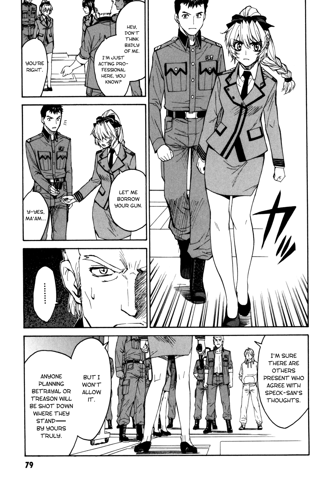 Full Metal Panic! Sigma Chapter 20 page 14 - Chapter 20: Soldier's Corridor
