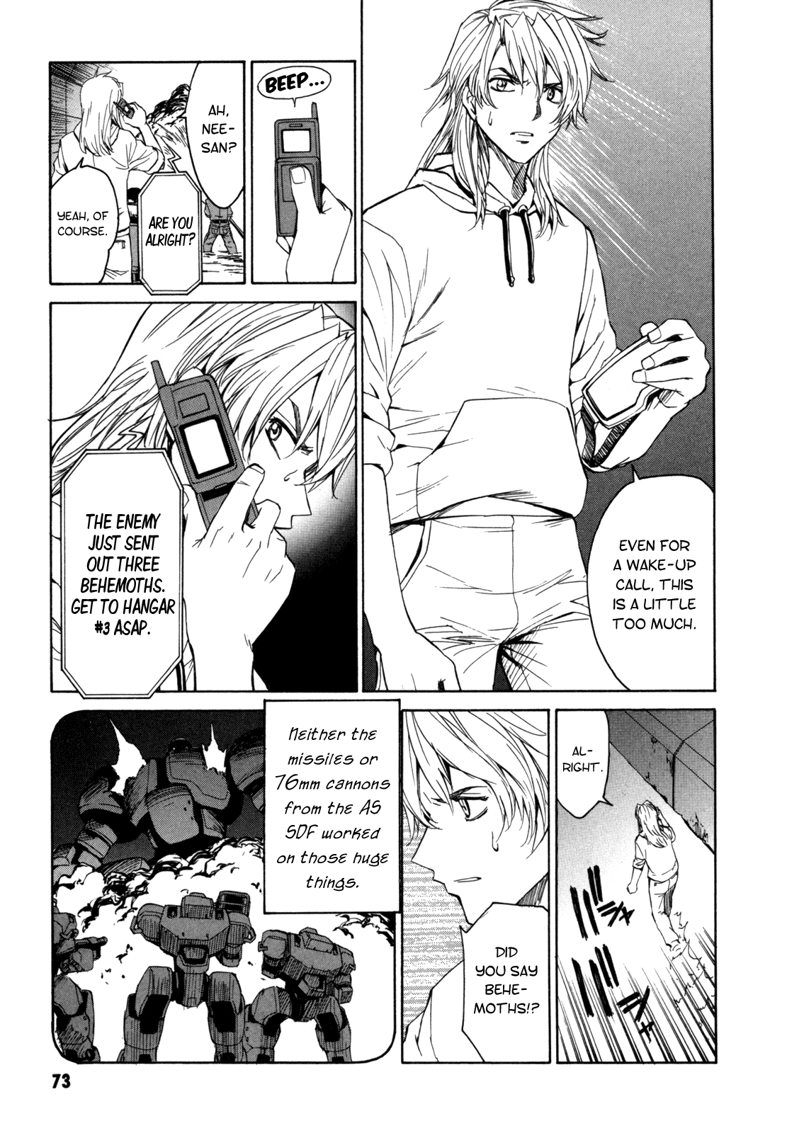 Full Metal Panic! Sigma Chapter 20 page 8 - Chapter 20: Soldier's Corridor