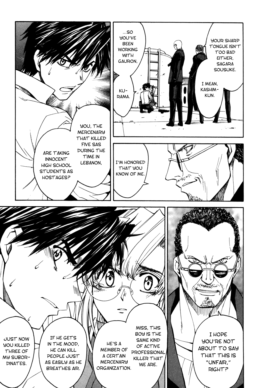 Full Metal Panic! Sigma Chapter 24 page 15 - Chapter 24: I'm Not Student. I'm Killer