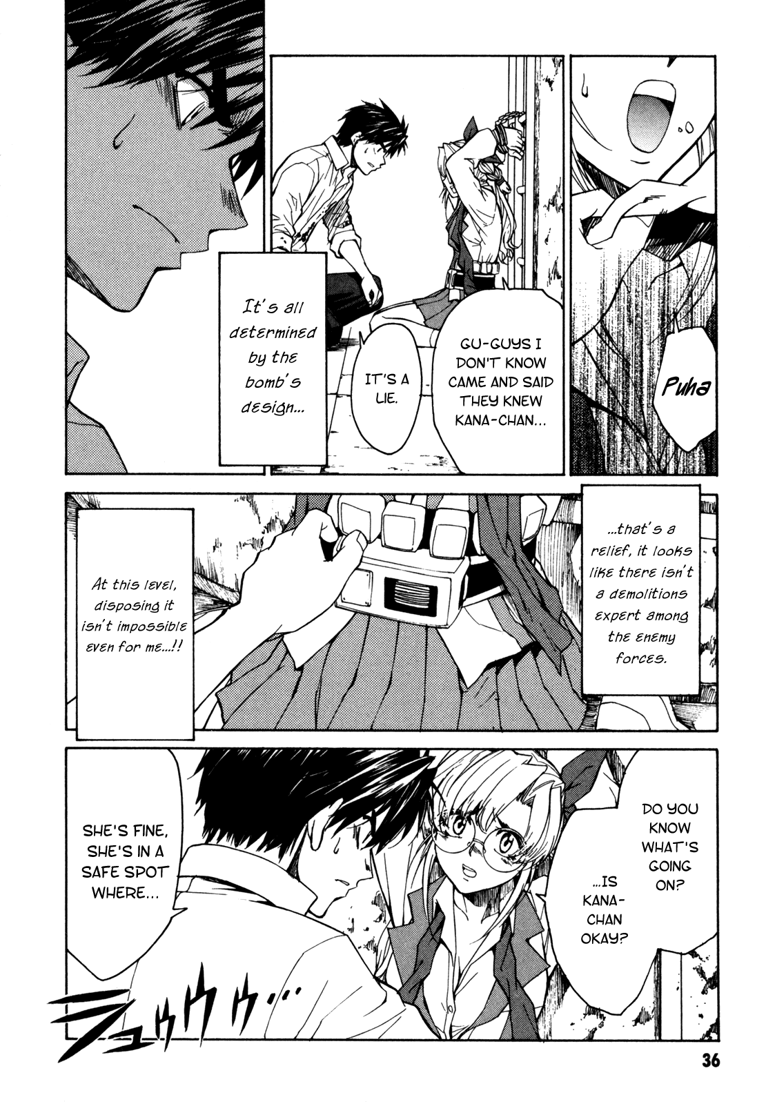 Full Metal Panic! Sigma Chapter 24 page 4 - Chapter 24: I'm Not Student. I'm Killer
