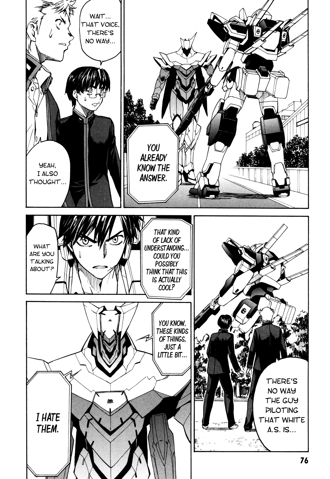 Full Metal Panic! Sigma Chapter 25 page 12 - Chapter 25: Girl Separates from Boy
