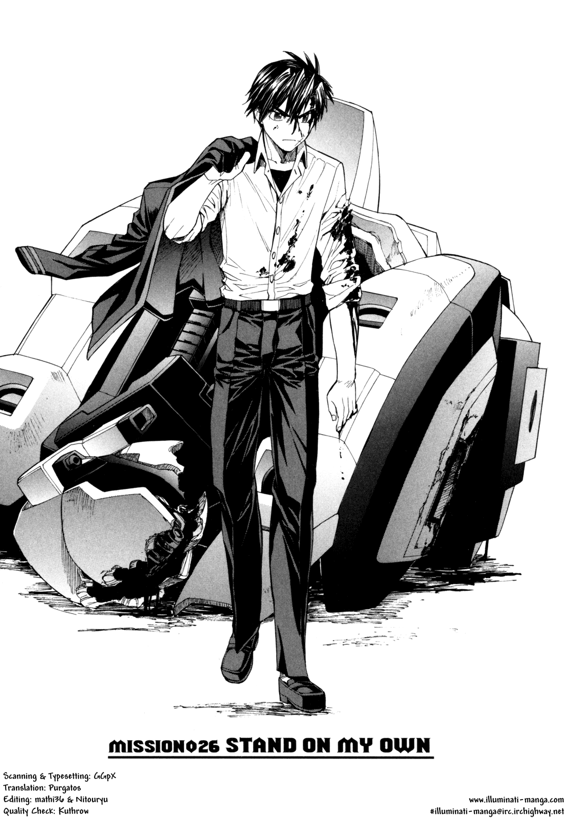 Full Metal Panic! Sigma Chapter 26 page 1 - Chapter 26: Stand on My Own