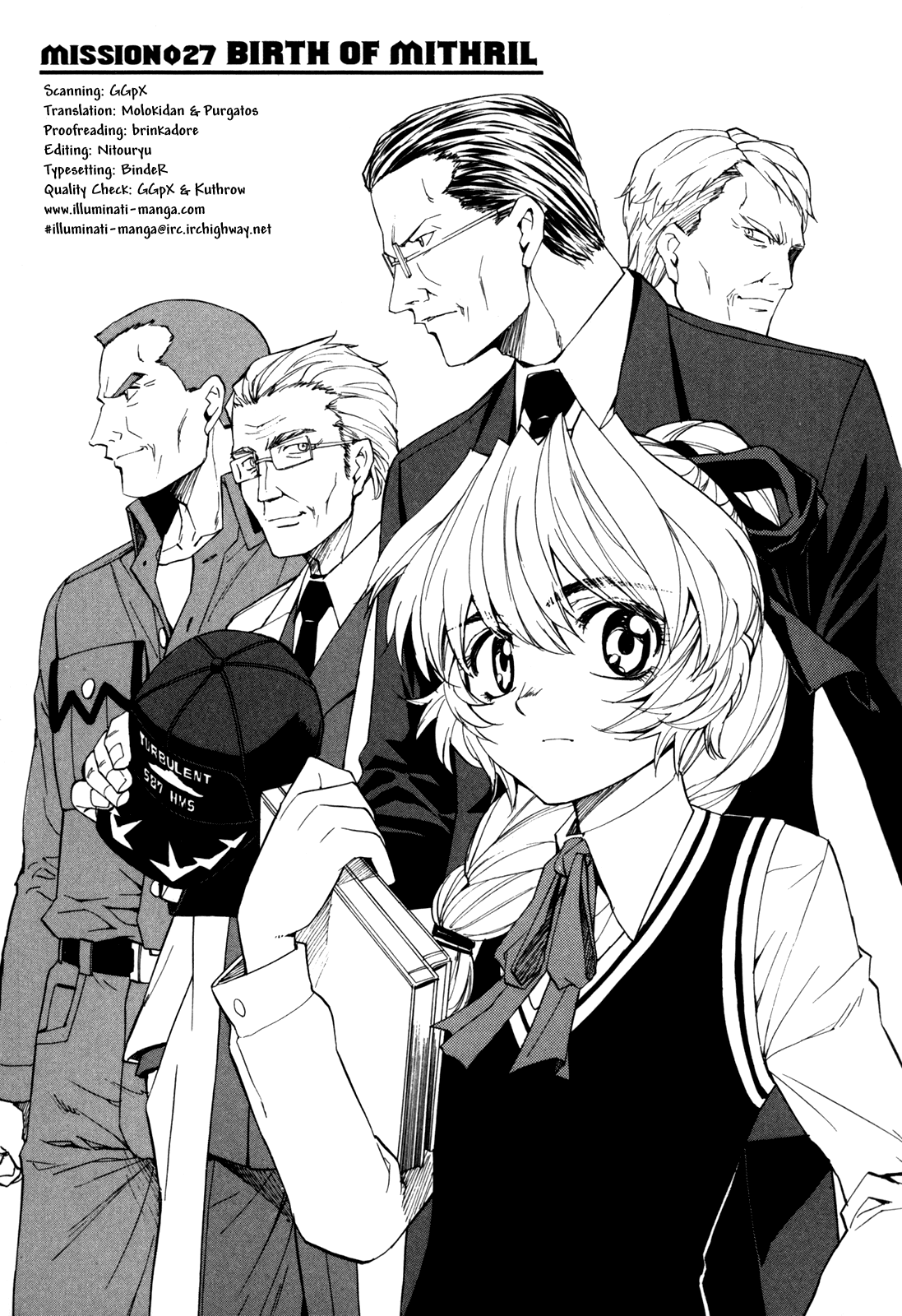 Full Metal Panic! Sigma Chapter 27 page 1 - Chapter 27: Birth of Mithril