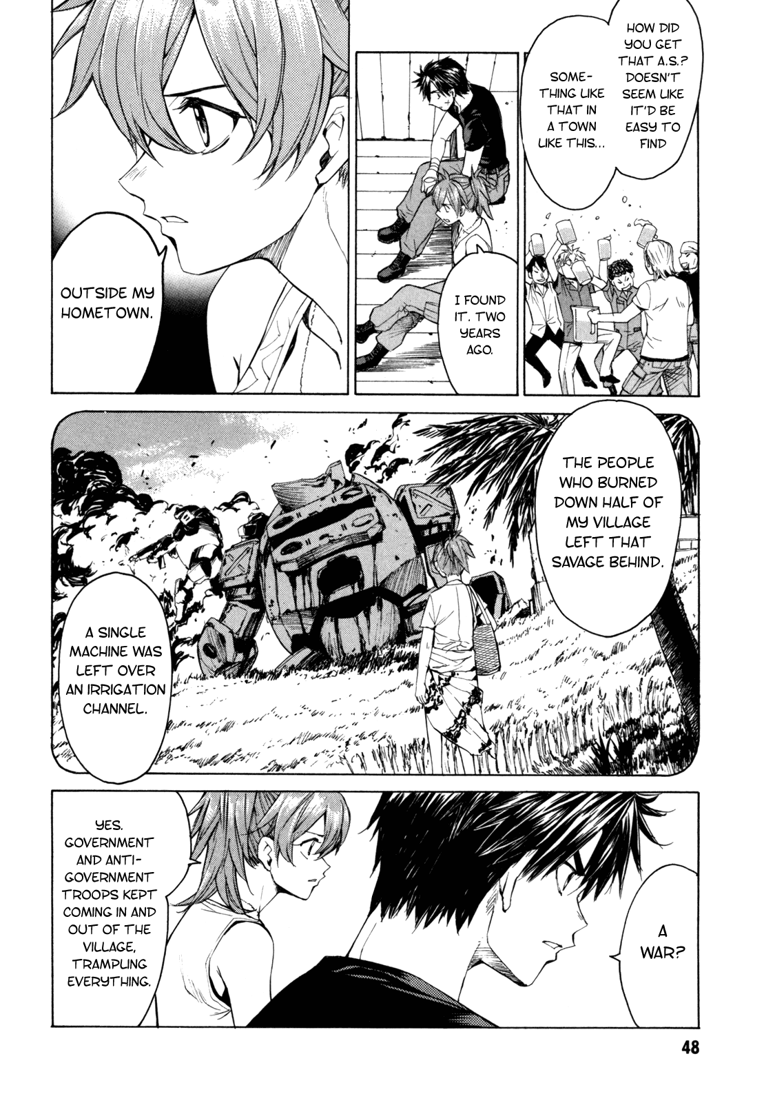 Full Metal Panic! Sigma Chapter 29 page 4 - Chapter 29: Her Memories