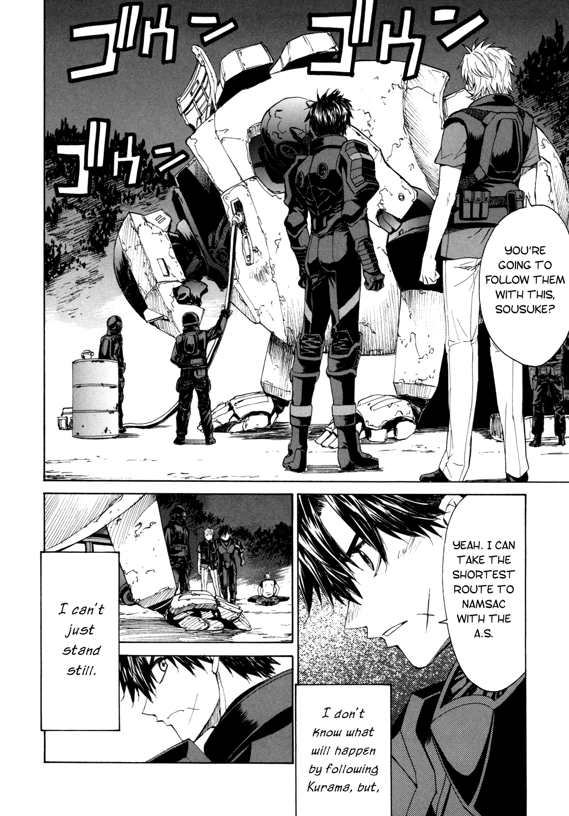 Full Metal Panic! Sigma Chapter 33 page 2 - Chapter 33: Pursuit Battle