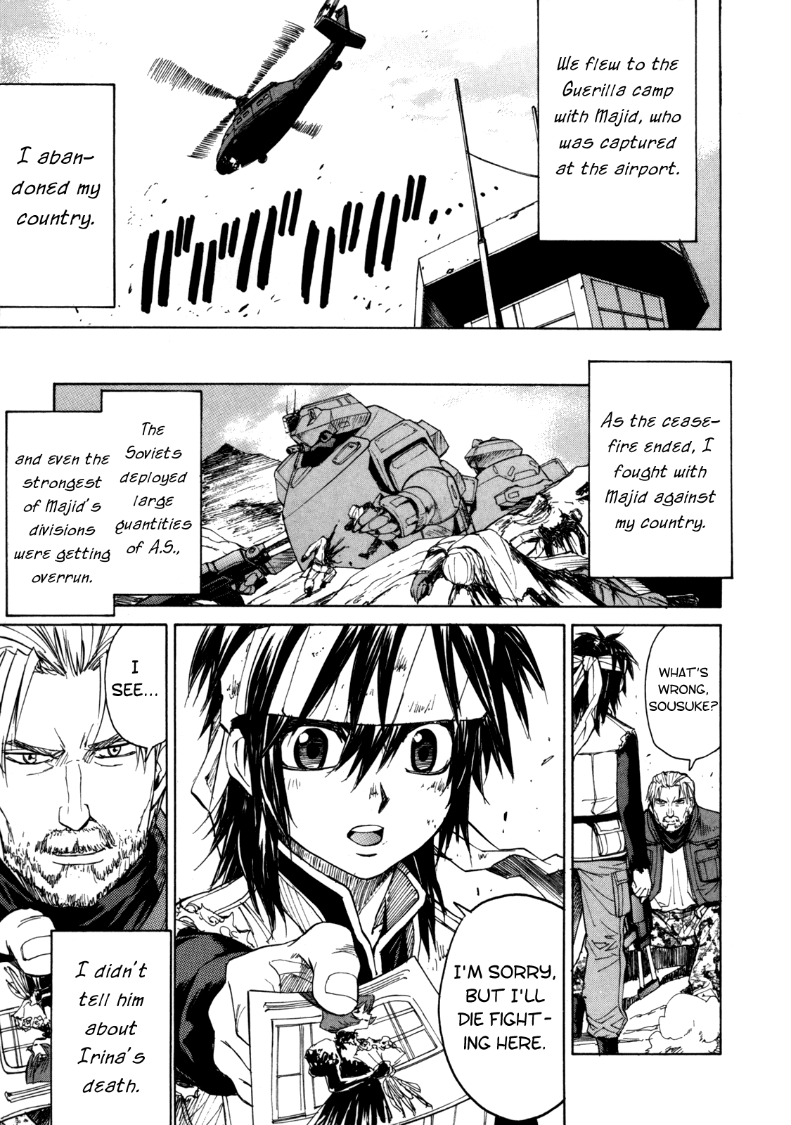 Full Metal Panic! Sigma Chapter 35 page 32 - Chapter 35: The Voice from the North Pole