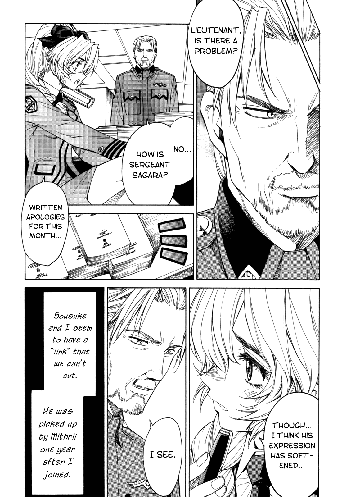 Full Metal Panic! Sigma Chapter 35 page 34 - Chapter 35: The Voice from the North Pole