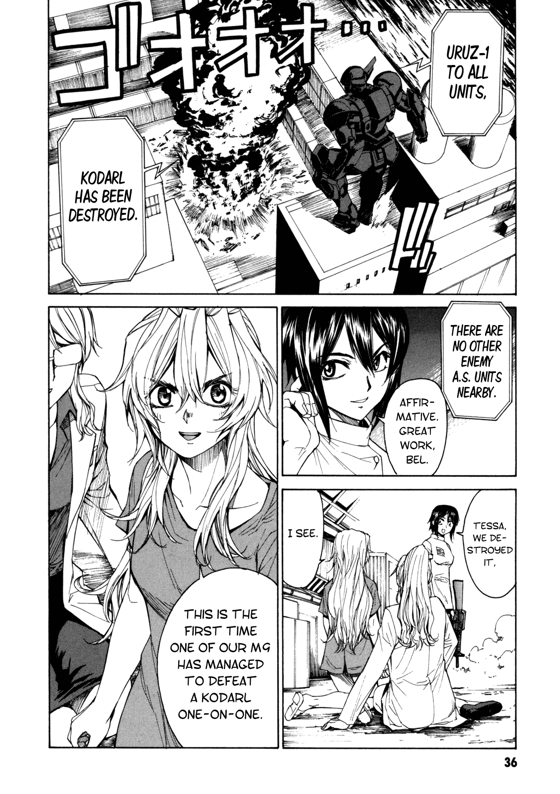 Full Metal Panic! Sigma Chapter 36 page 35 - Chapter 36: Degenerated Witch