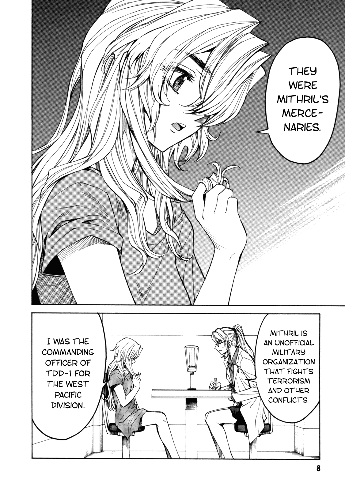 Full Metal Panic! Sigma Chapter 36 page 9 - Chapter 36: Degenerated Witch