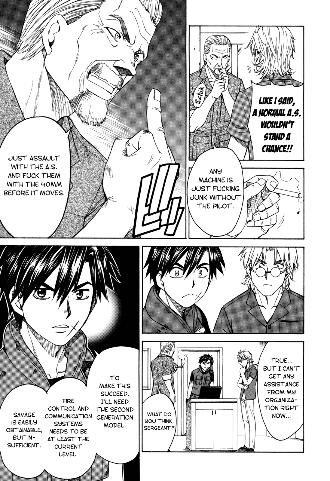 Full Metal Panic! Sigma Chapter 39 page 34 - Chapter 39: Ace in the Hole