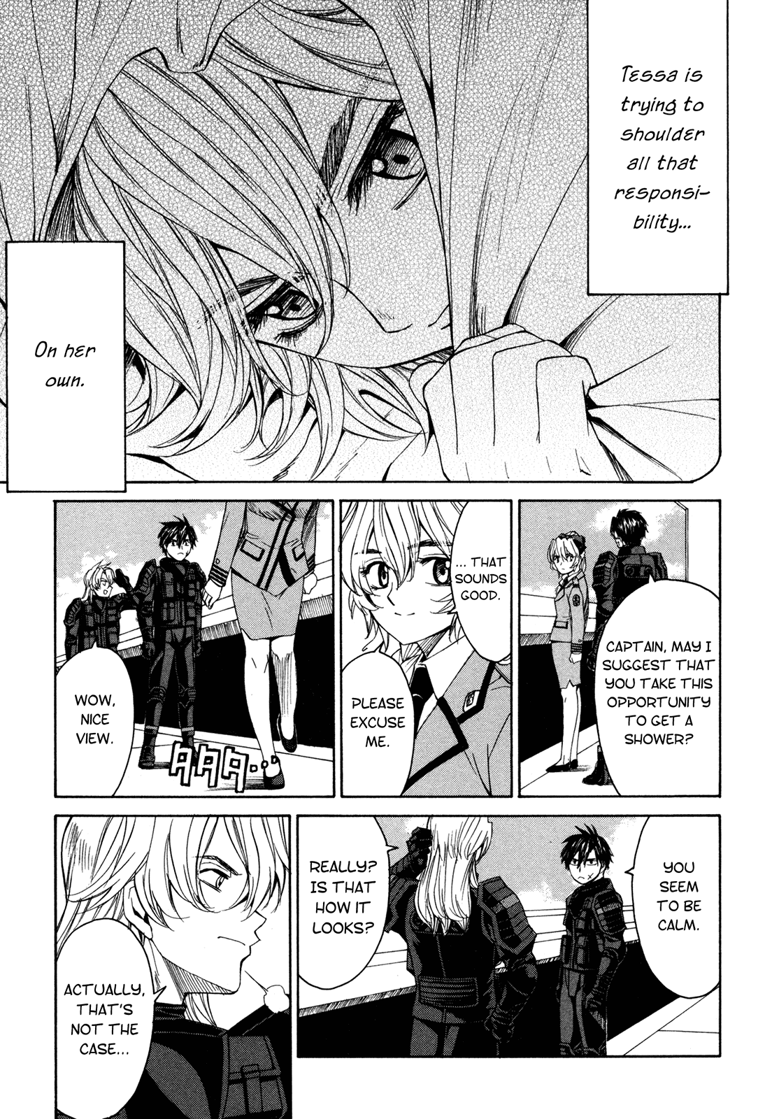 Full Metal Panic! Sigma Chapter 46 page 12 - Chapter 46: Chain of Responsibility
