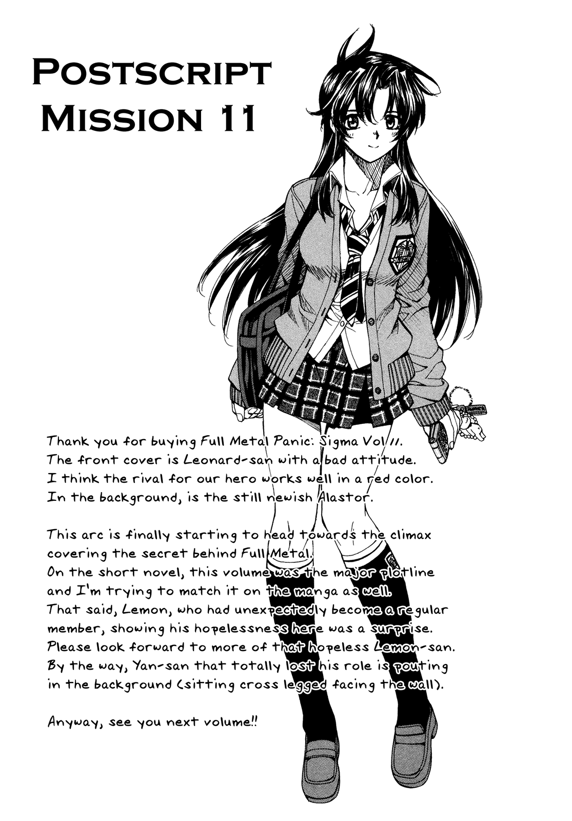 Full Metal Panic! Sigma Chapter 47 page 38 - Chapter 47: Go to the Beginning Place