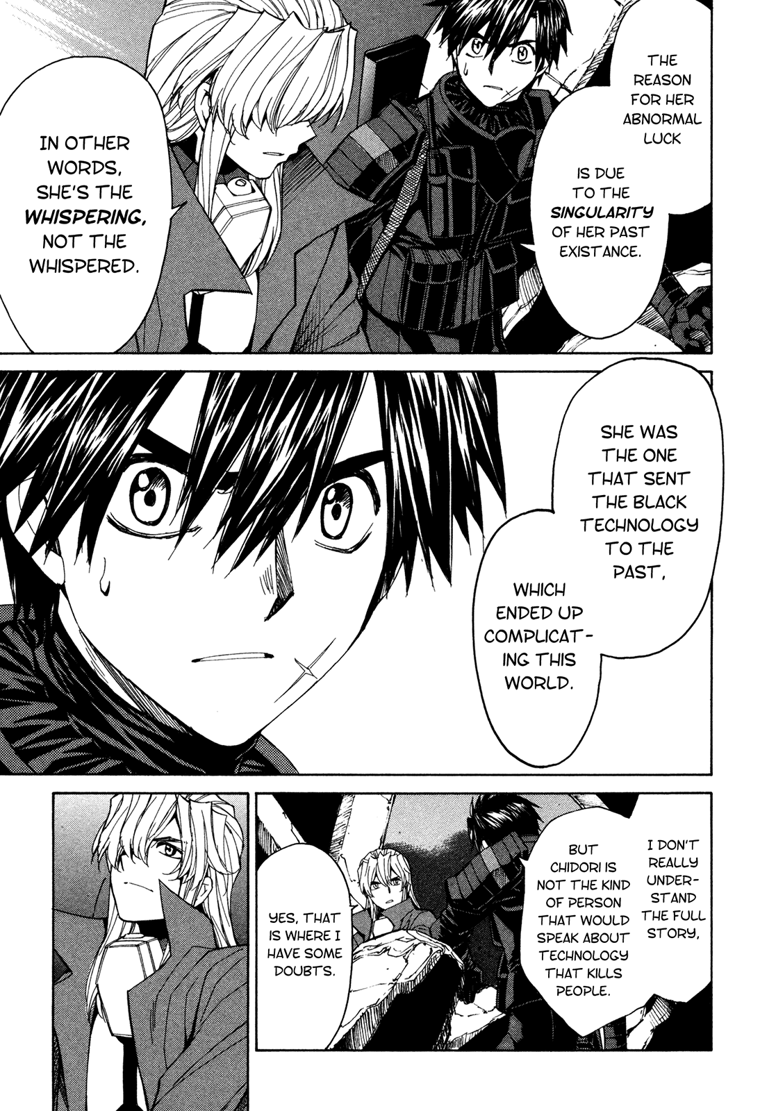 Full Metal Panic! Sigma Chapter 50 page 34 - Chapter 50: Good Bye Days
