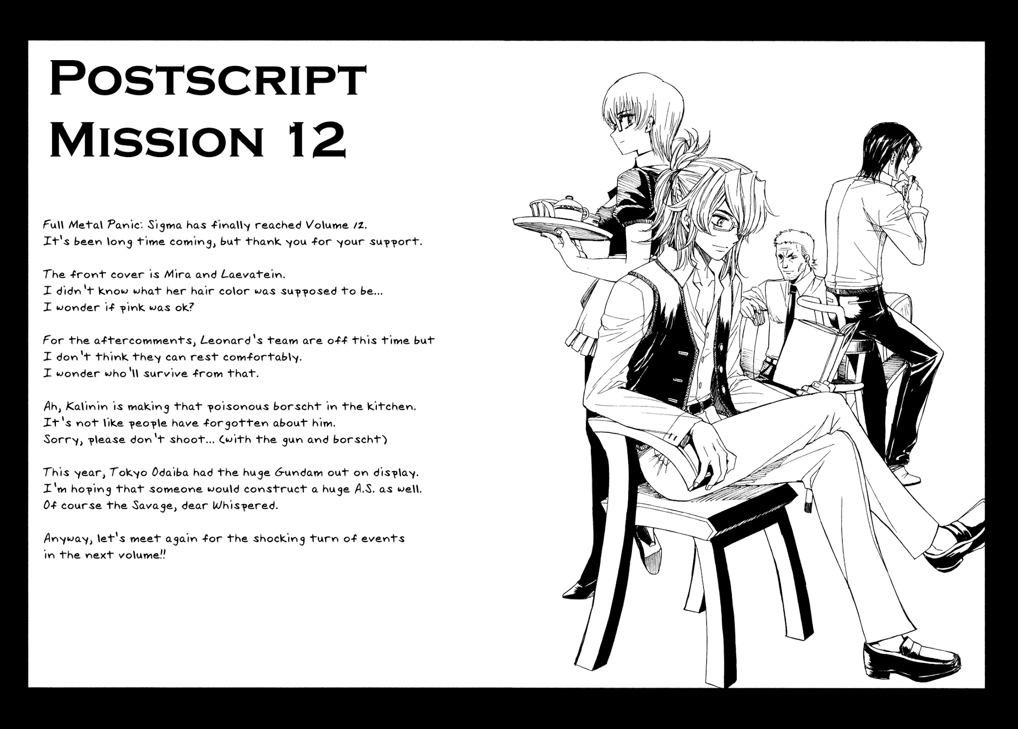 Full Metal Panic! Sigma Chapter 51 page 35 - Chapter 51: Whispering