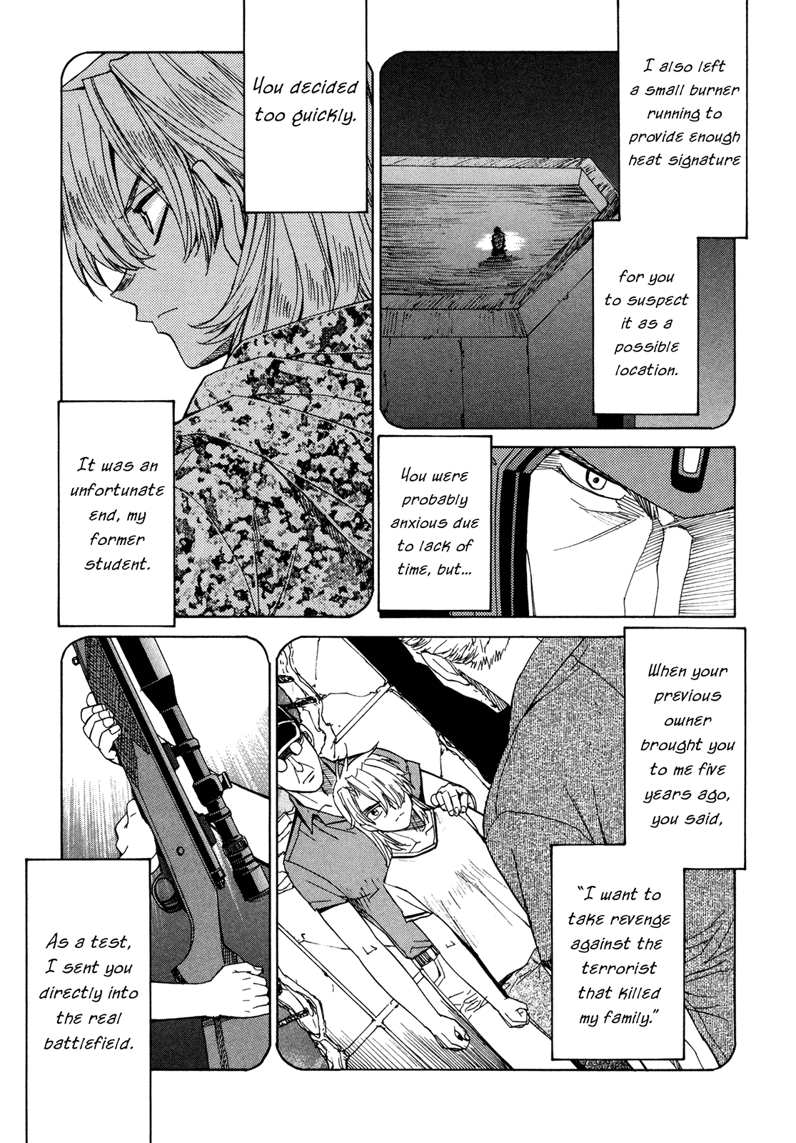 Full Metal Panic! Sigma Chapter 53 page 11 - Chapter 53: Last Shooting
