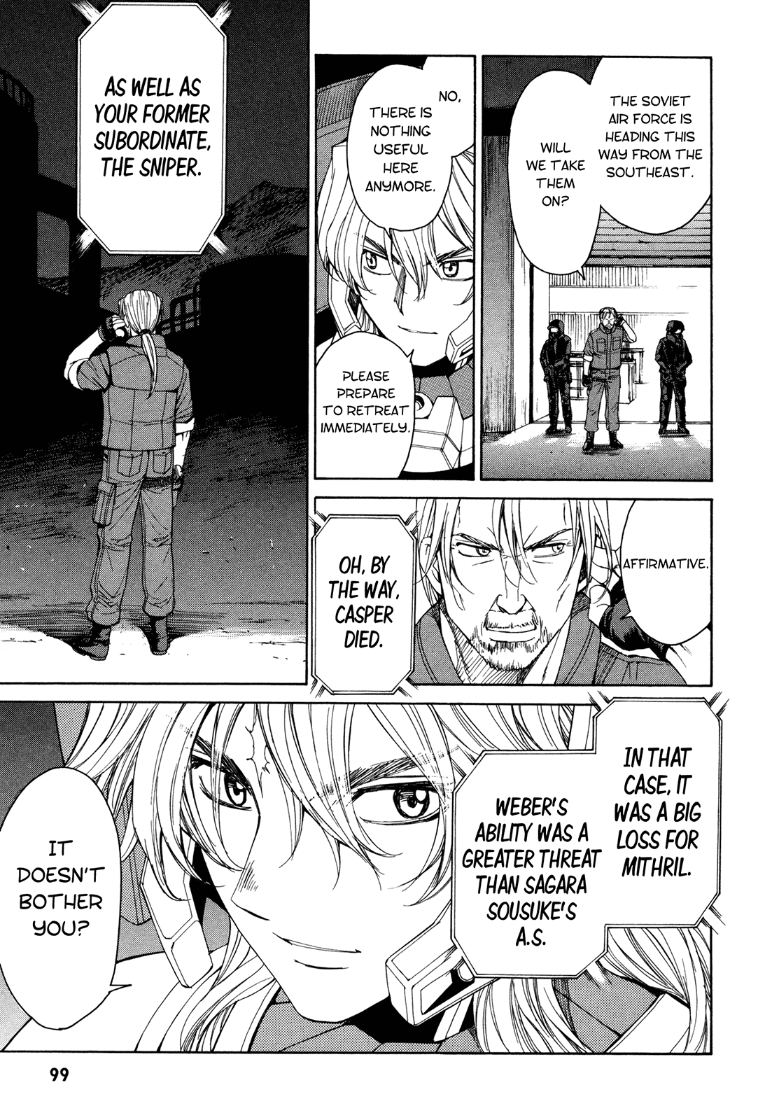 Full Metal Panic! Sigma Chapter 54 page 23 - Chapter 54: Good Bye My Mate