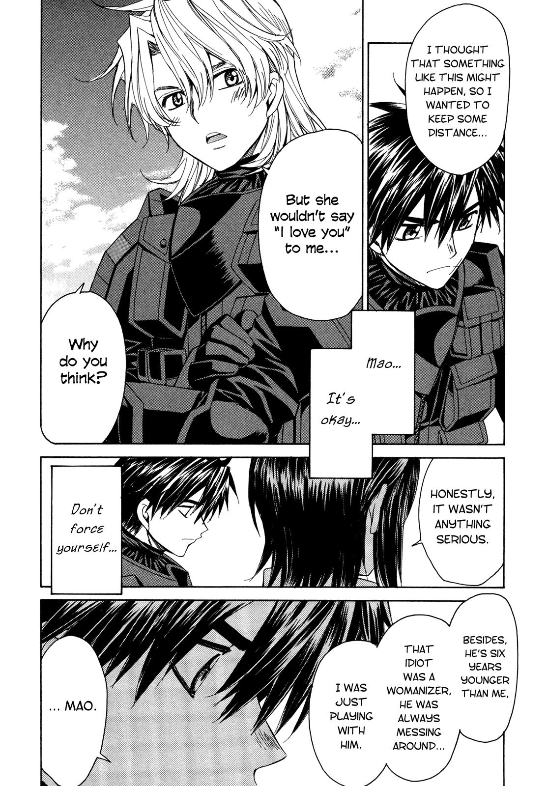 Full Metal Panic! Sigma Chapter 55 page 13 - Chapter 55: Cry in the Disappearing World