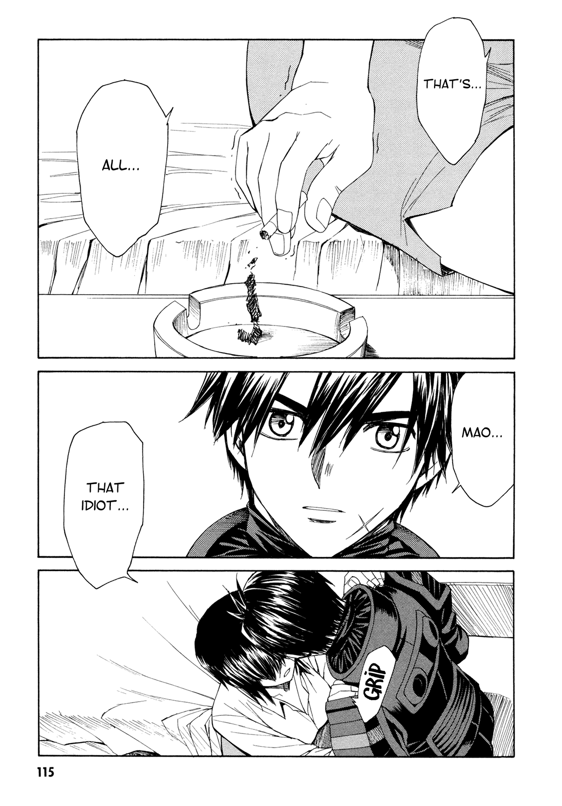 Full Metal Panic! Sigma Chapter 55 page 15 - Chapter 55: Cry in the Disappearing World