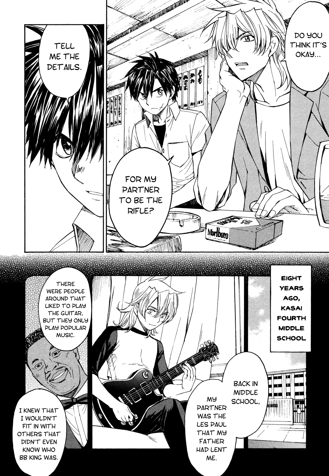 Full Metal Panic! Sigma Chapter 58 page 13 - Chapter 58: Intervals Sad, Range Far Part 1