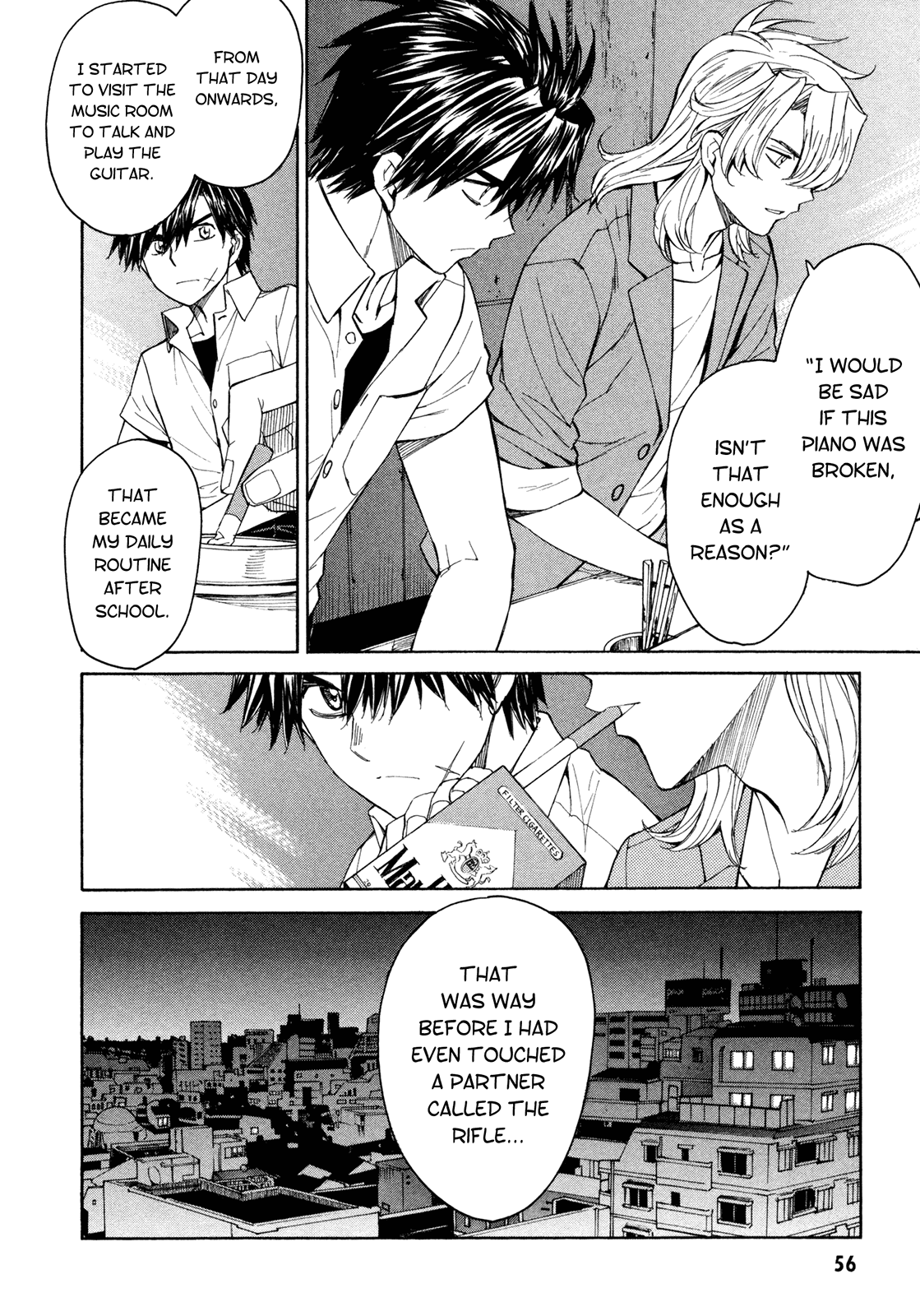 Full Metal Panic! Sigma Chapter 58 page 17 - Chapter 58: Intervals Sad, Range Far Part 1