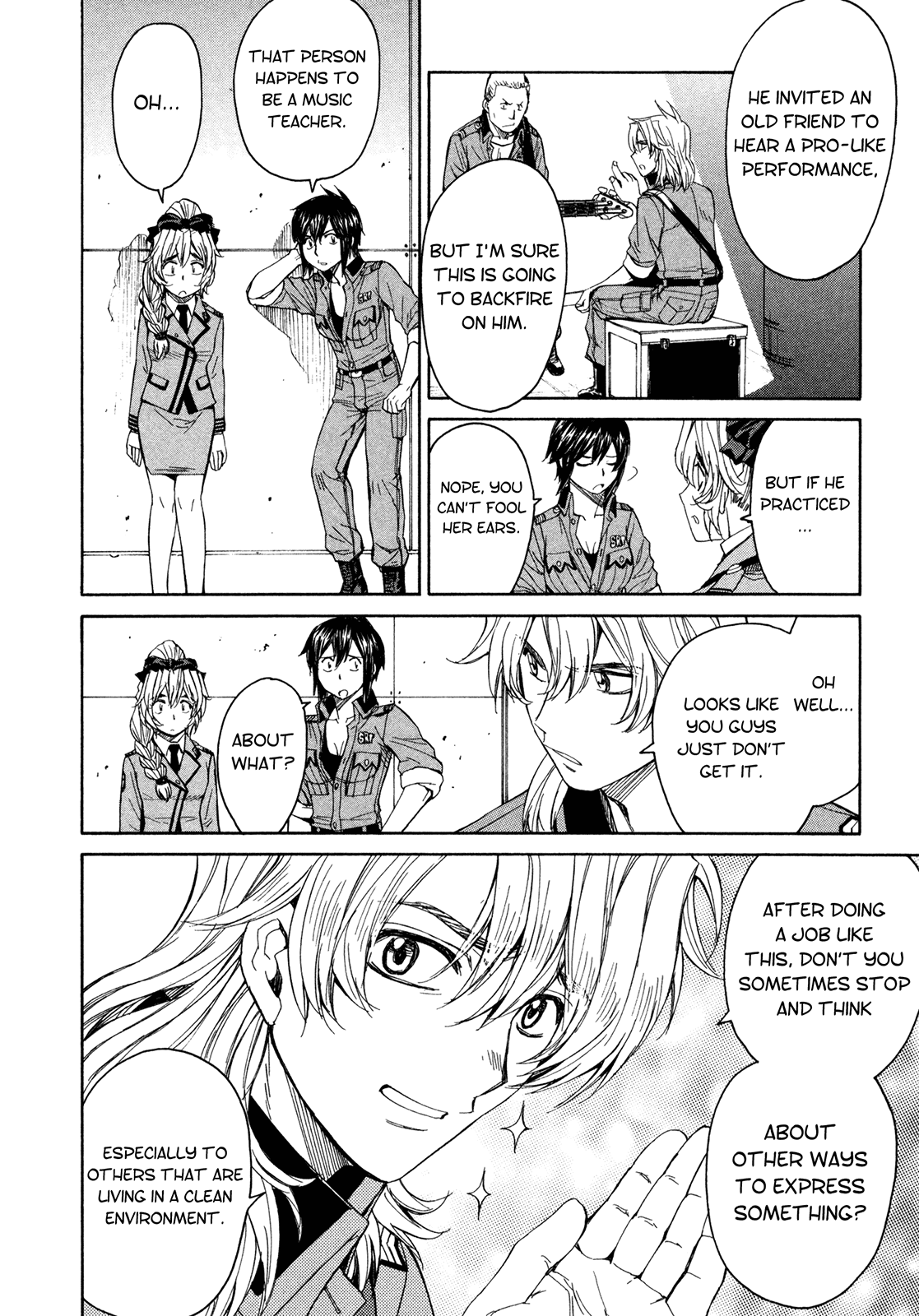 Full Metal Panic! Sigma Chapter 58 page 21 - Chapter 58: Intervals Sad, Range Far Part 1