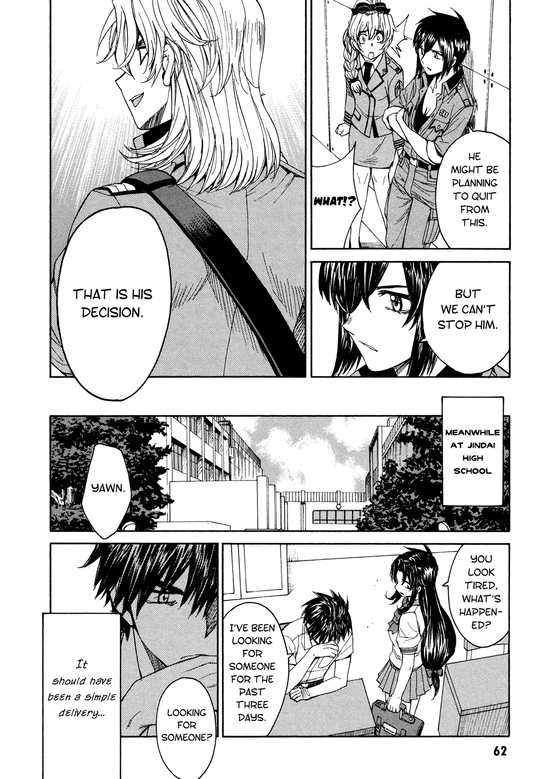Full Metal Panic! Sigma Chapter 58 page 23 - Chapter 58: Intervals Sad, Range Far Part 1