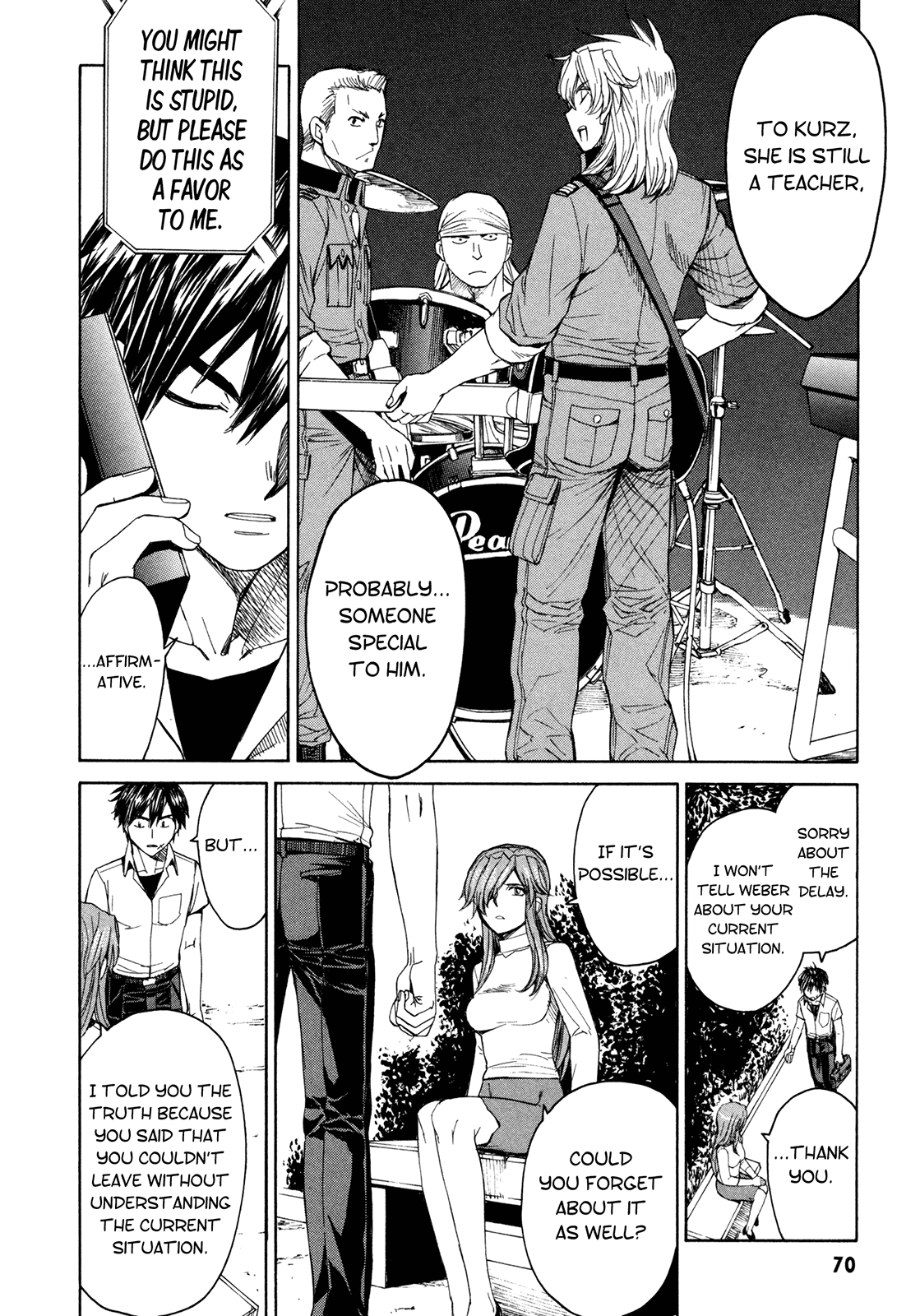 Full Metal Panic! Sigma Chapter 58 page 31 - Chapter 58: Intervals Sad, Range Far Part 1