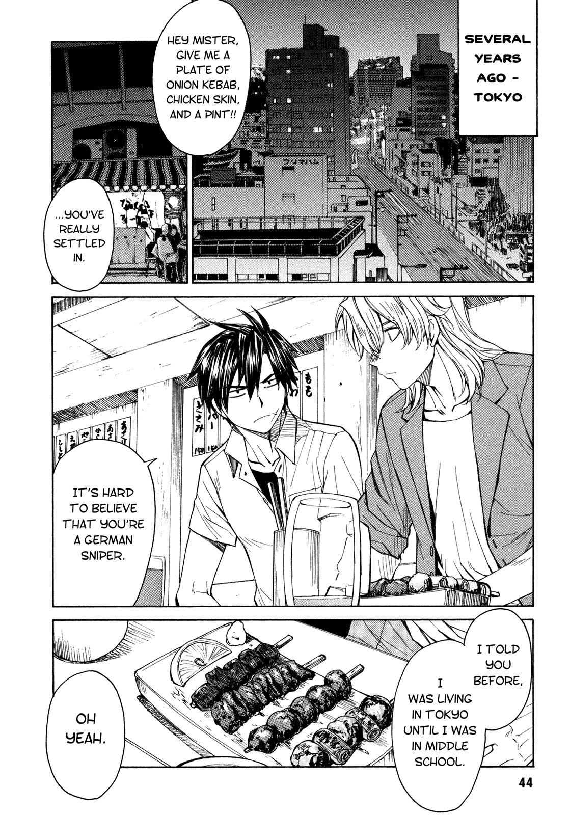 Full Metal Panic! Sigma Chapter 58 page 5 - Chapter 58: Intervals Sad, Range Far Part 1
