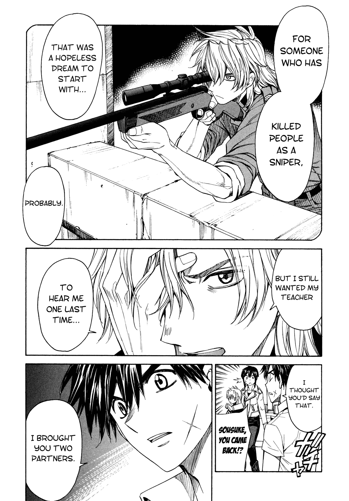 Full Metal Panic! Sigma Chapter 59 page 21 - Chapter 59: Intervals Sad, Range Far Part 2