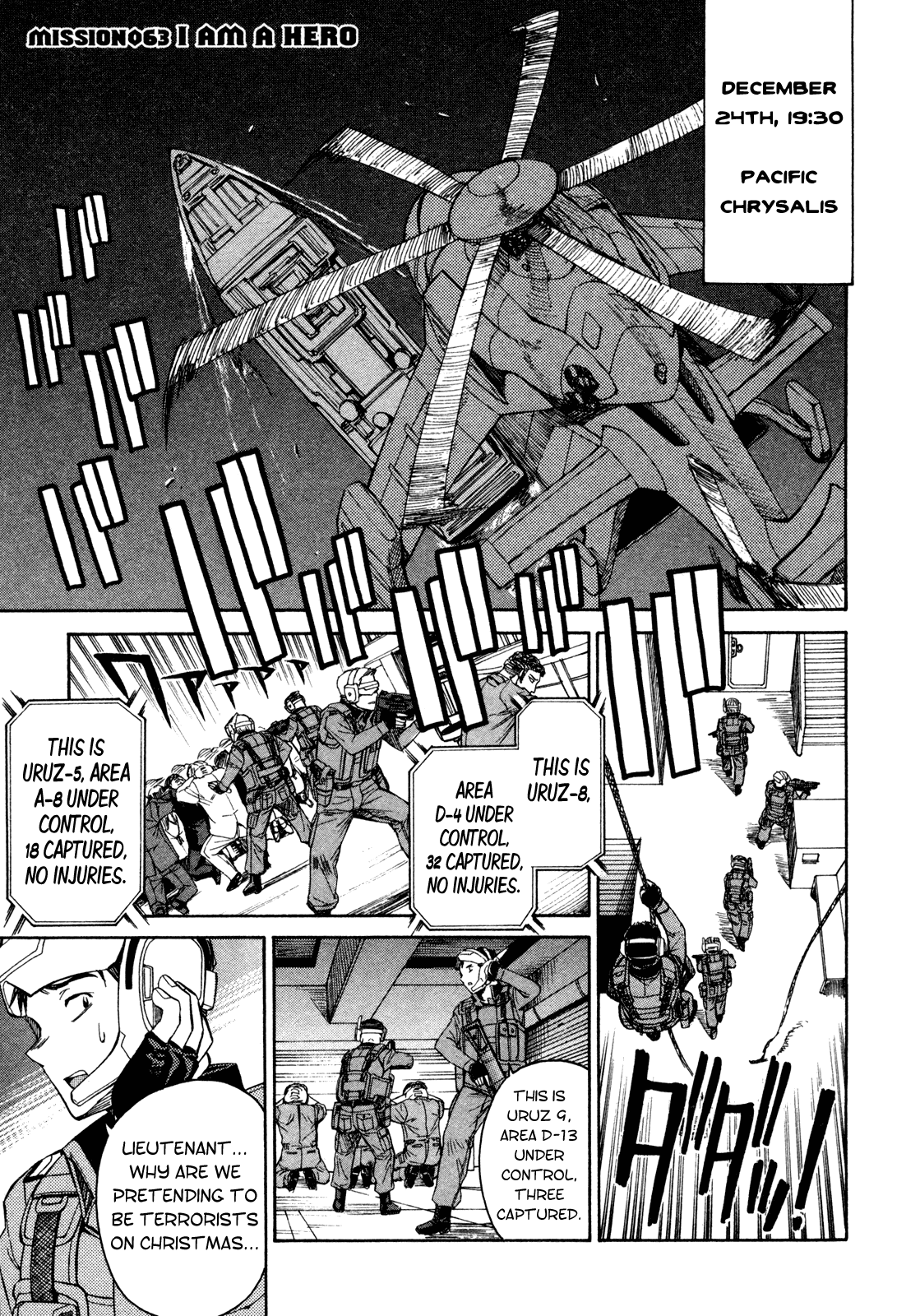 Full Metal Panic! Sigma Chapter 63 page 1 - Chapter 63: I am a Hero