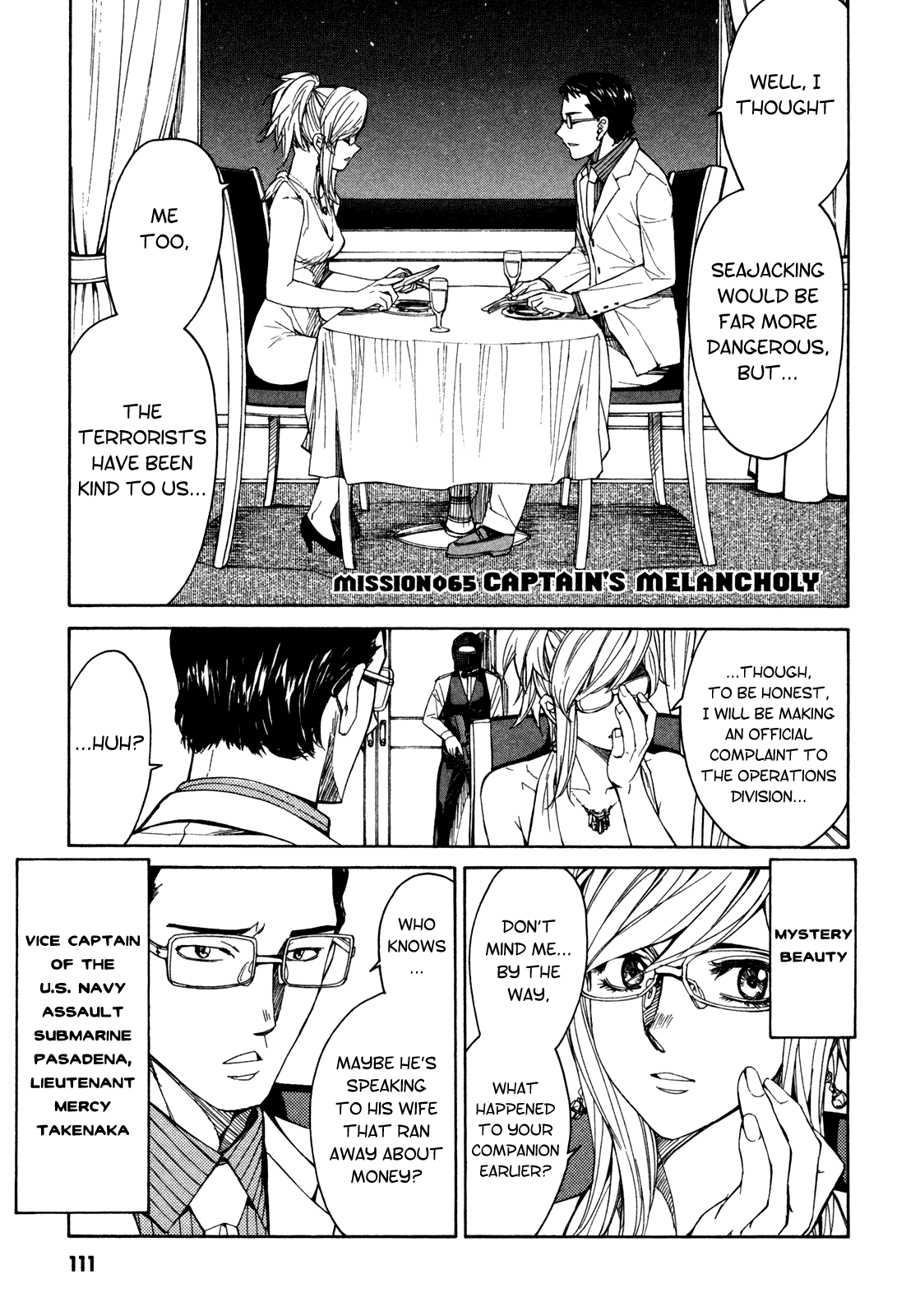 Full Metal Panic! Sigma Chapter 65 page 1 - Chapter 65: Captain's Melancholy