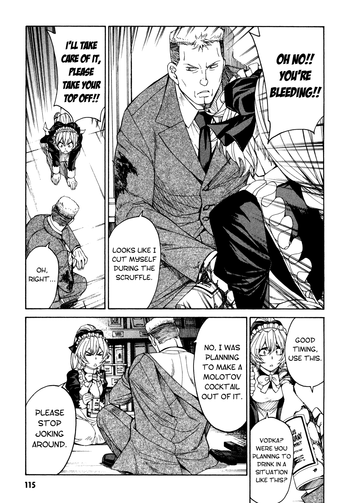 Full Metal Panic! Sigma Chapter 65 page 5 - Chapter 65: Captain's Melancholy
