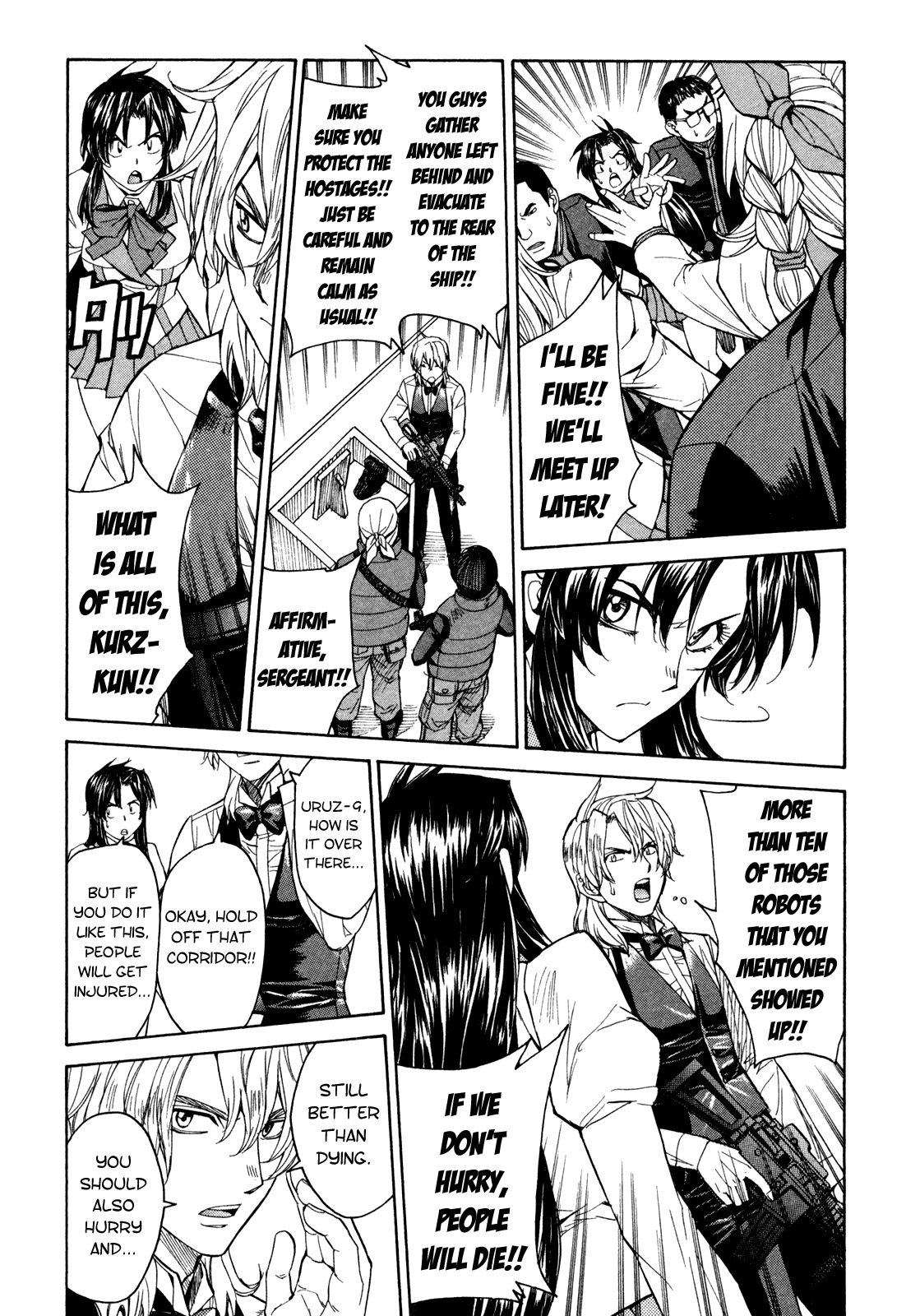 Full Metal Panic! Sigma Chapter 66 page 10 - Chapter 66: Under Water Battle