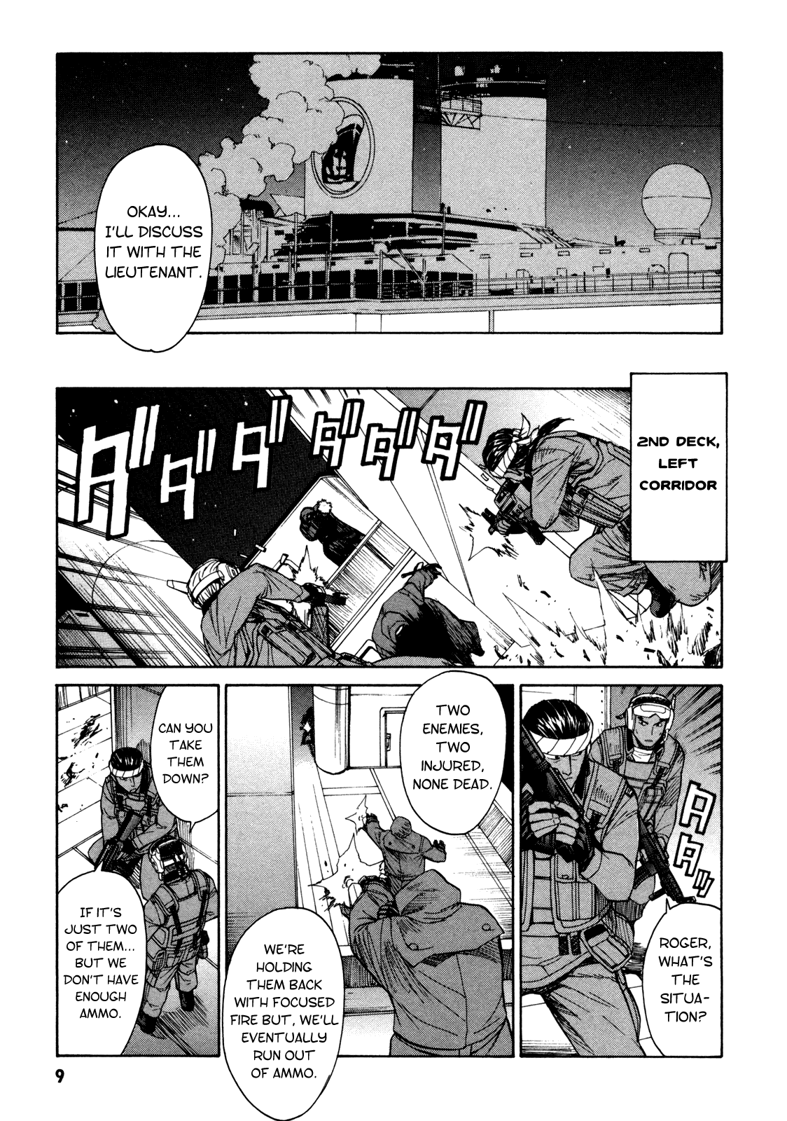 Full Metal Panic! Sigma Chapter 67 page 11 - Chapter 67: Relation Between 3 Submariners