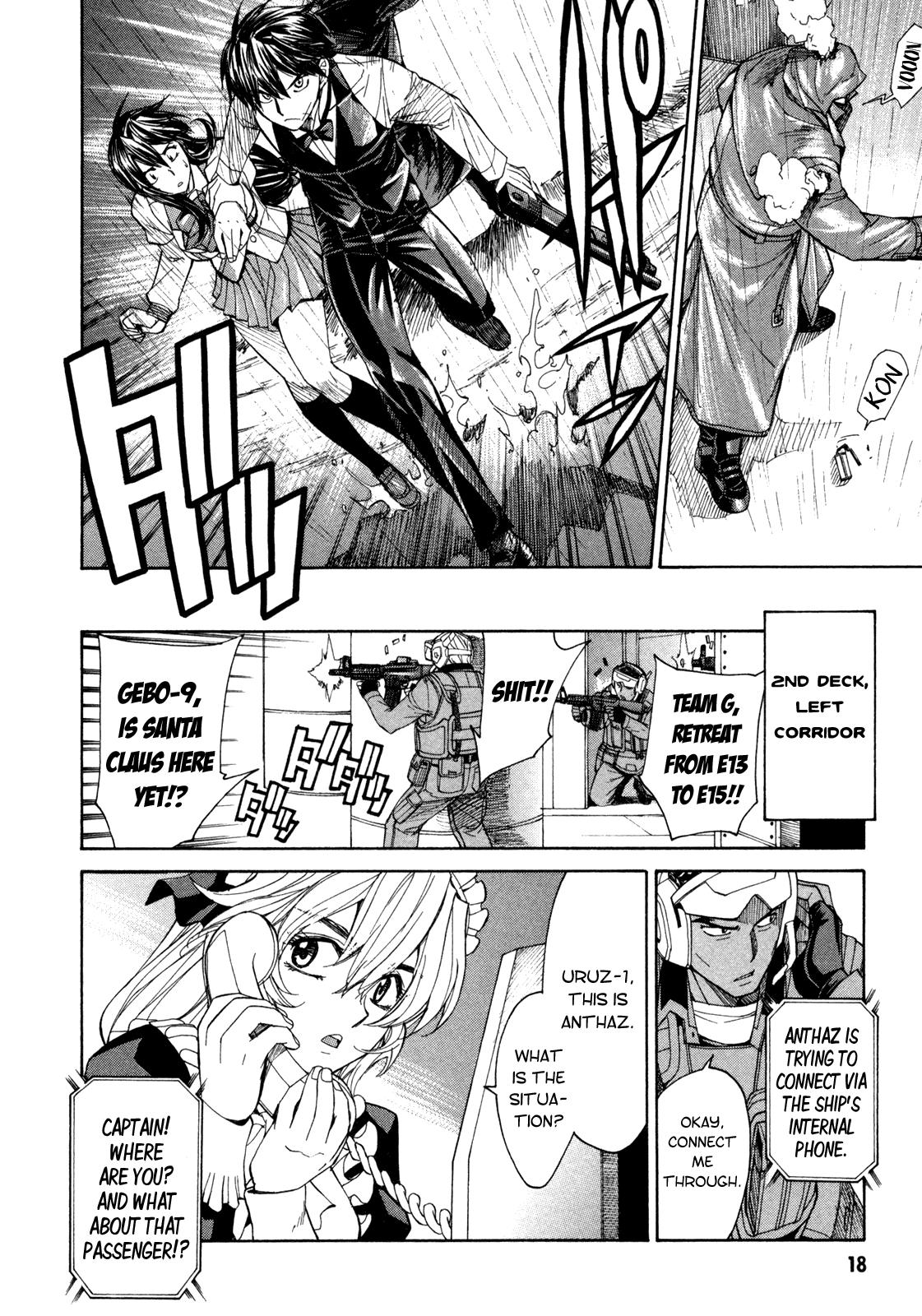 Full Metal Panic! Sigma Chapter 67 page 19 - Chapter 67: Relation Between 3 Submariners