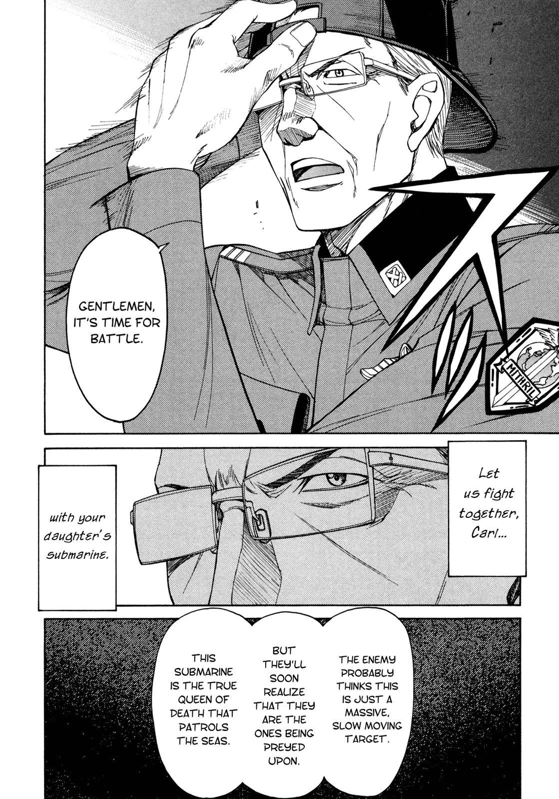 Full Metal Panic! Sigma Chapter 67 page 23 - Chapter 67: Relation Between 3 Submariners