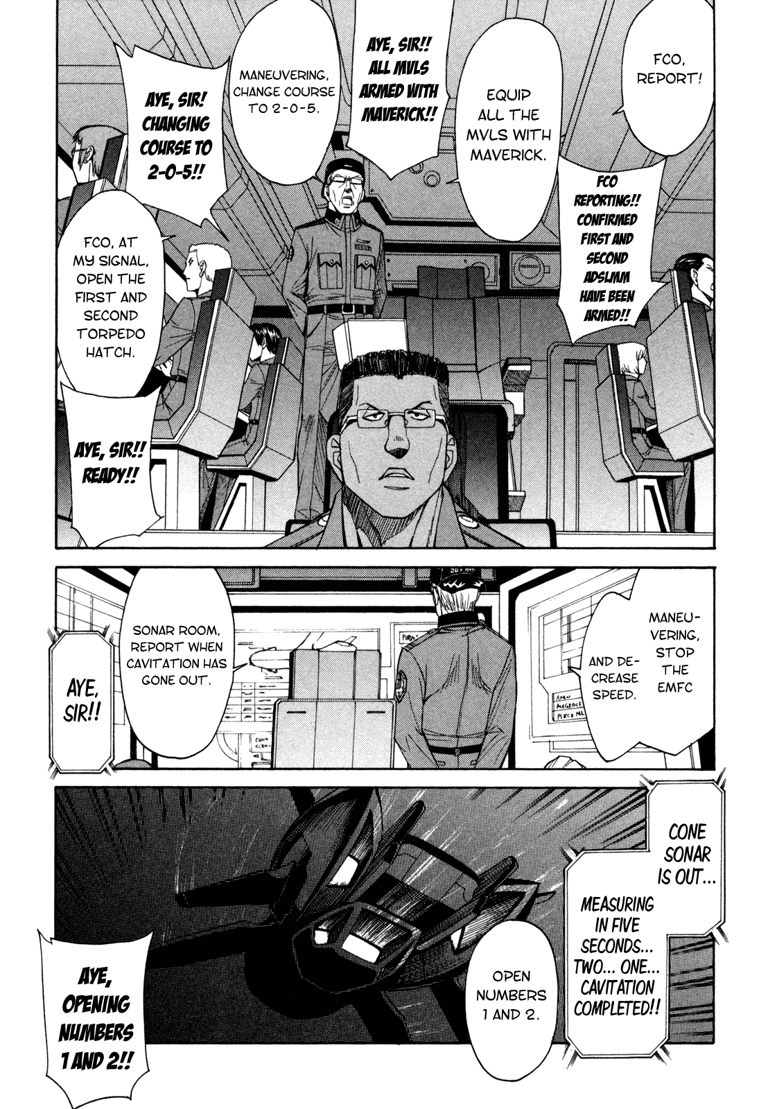 Full Metal Panic! Sigma Chapter 67 page 24 - Chapter 67: Relation Between 3 Submariners