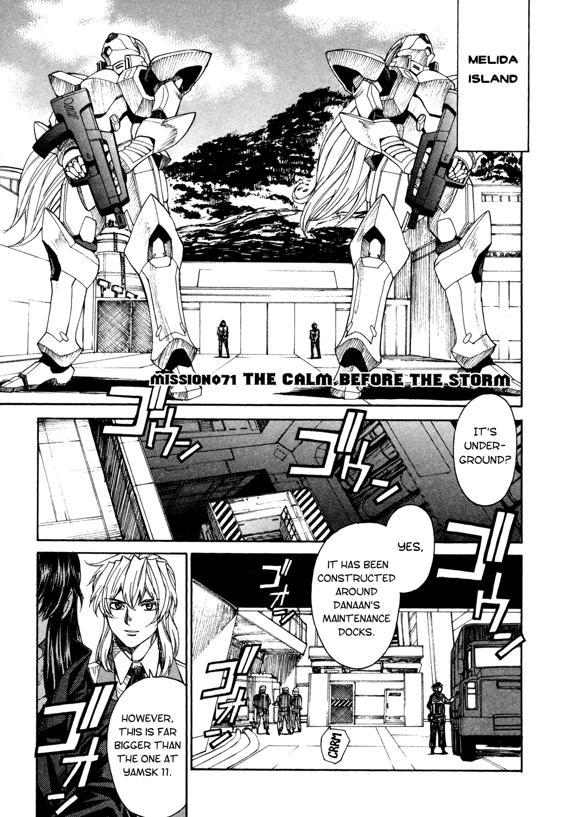 Full Metal Panic! Sigma Chapter 71 page 1 - Chapter 71: The Calm Before the Storm