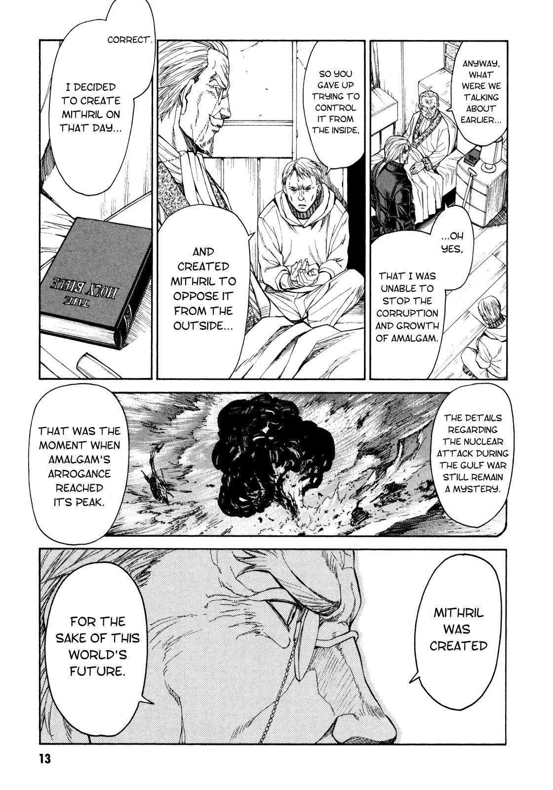 Full Metal Panic! Sigma Chapter 72 page 15 - Chapter 72: Father & Son