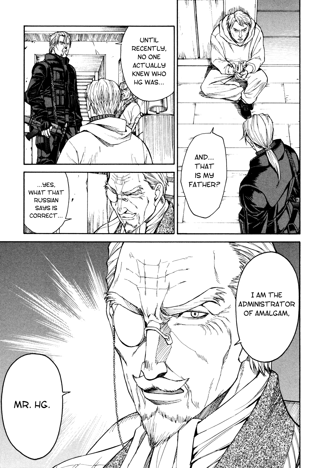 Full Metal Panic! Sigma Chapter 72 page 9 - Chapter 72: Father & Son
